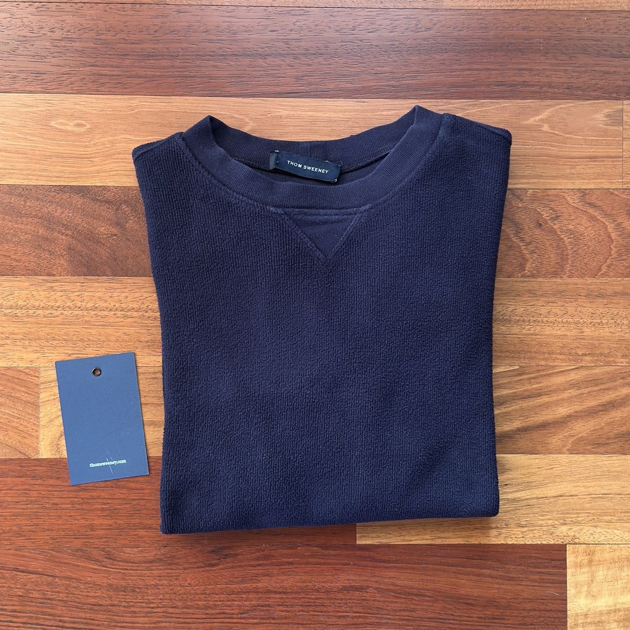 Thom Sweeney Crewneck Sweatshirt ($485 Retail) - Size 46 EU Size US XS / EU 42 / 0 - 3 Thumbnail