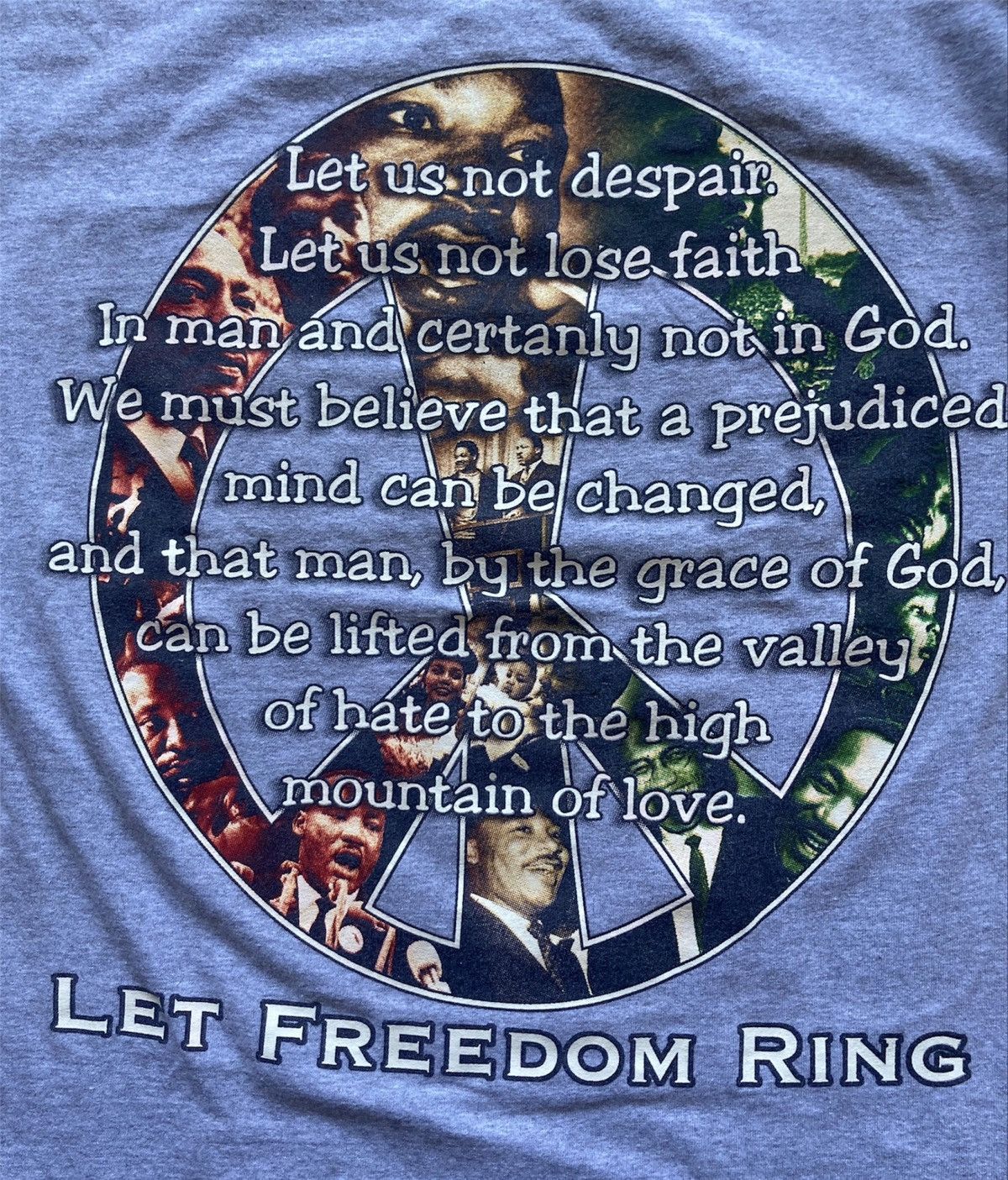 Rap Tees Vintage Martin Luther King T-Shirt Y2K 90s Rap Tee MLK Jr Size US M / EU 48-50 / 2 - 6 Thumbnail