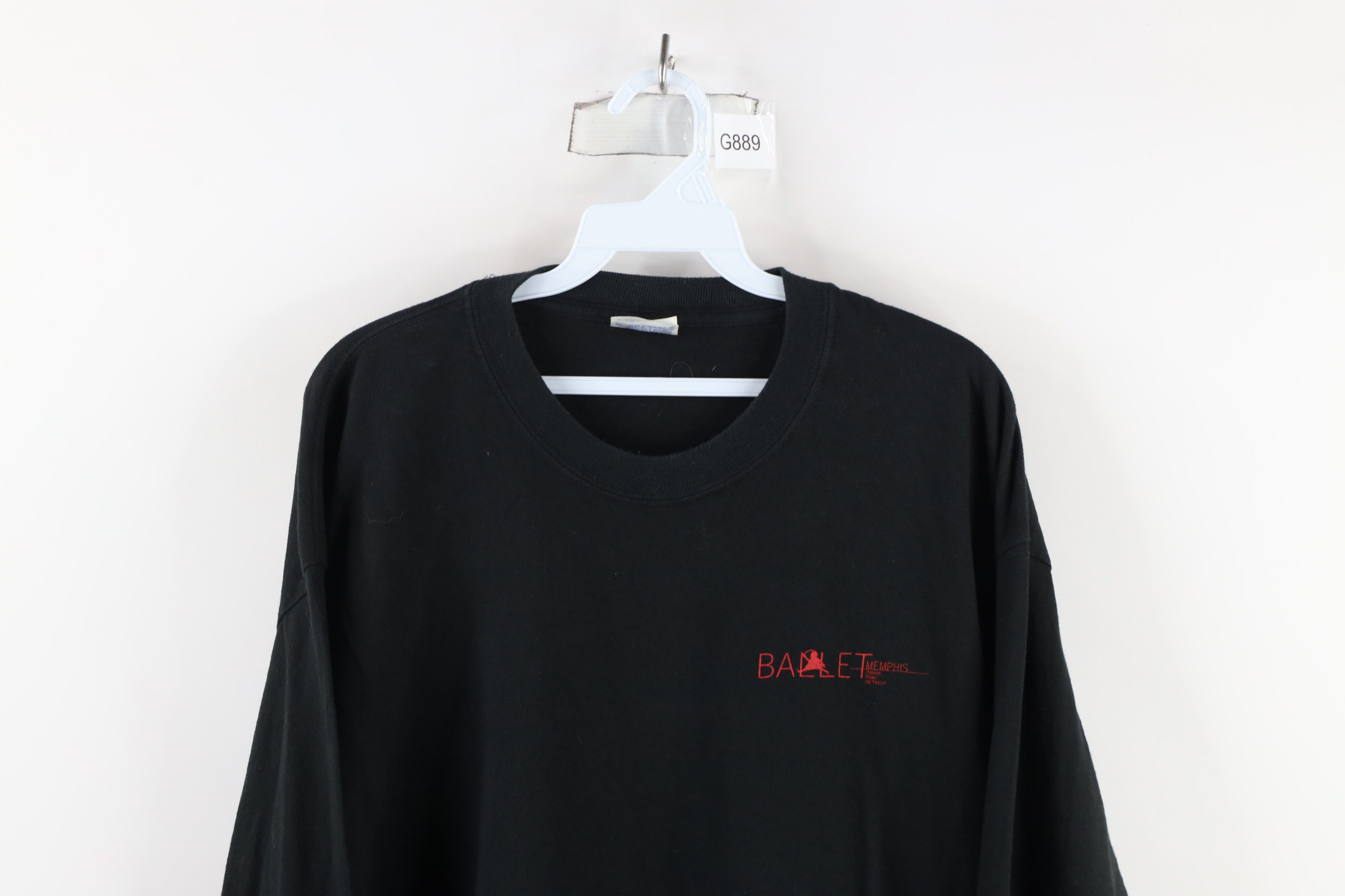 Vintage Vintage 90s Ballet Memphis Nutcracker Long Sleeve T-Shirt Size US XL / EU 56 / 4 - 2 Thumbnail