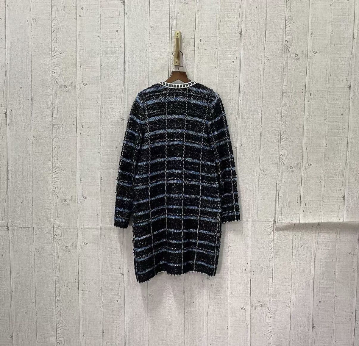 Louis Vuitton Louis Vuitton Black & Blue Cardigan J41 Size XS / US 0-2 / IT 36-38 - 2 Thumbnail