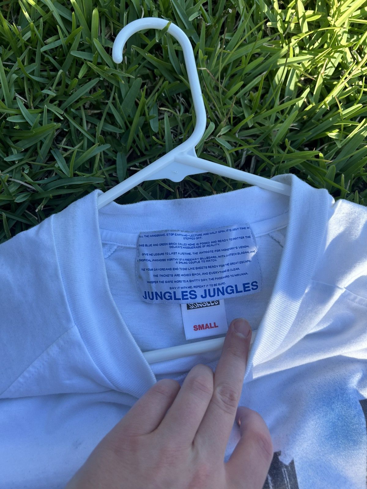Jungles Jungle Jungles birthstone white tee Size US M / EU 48-50 / 2 - 6 Thumbnail