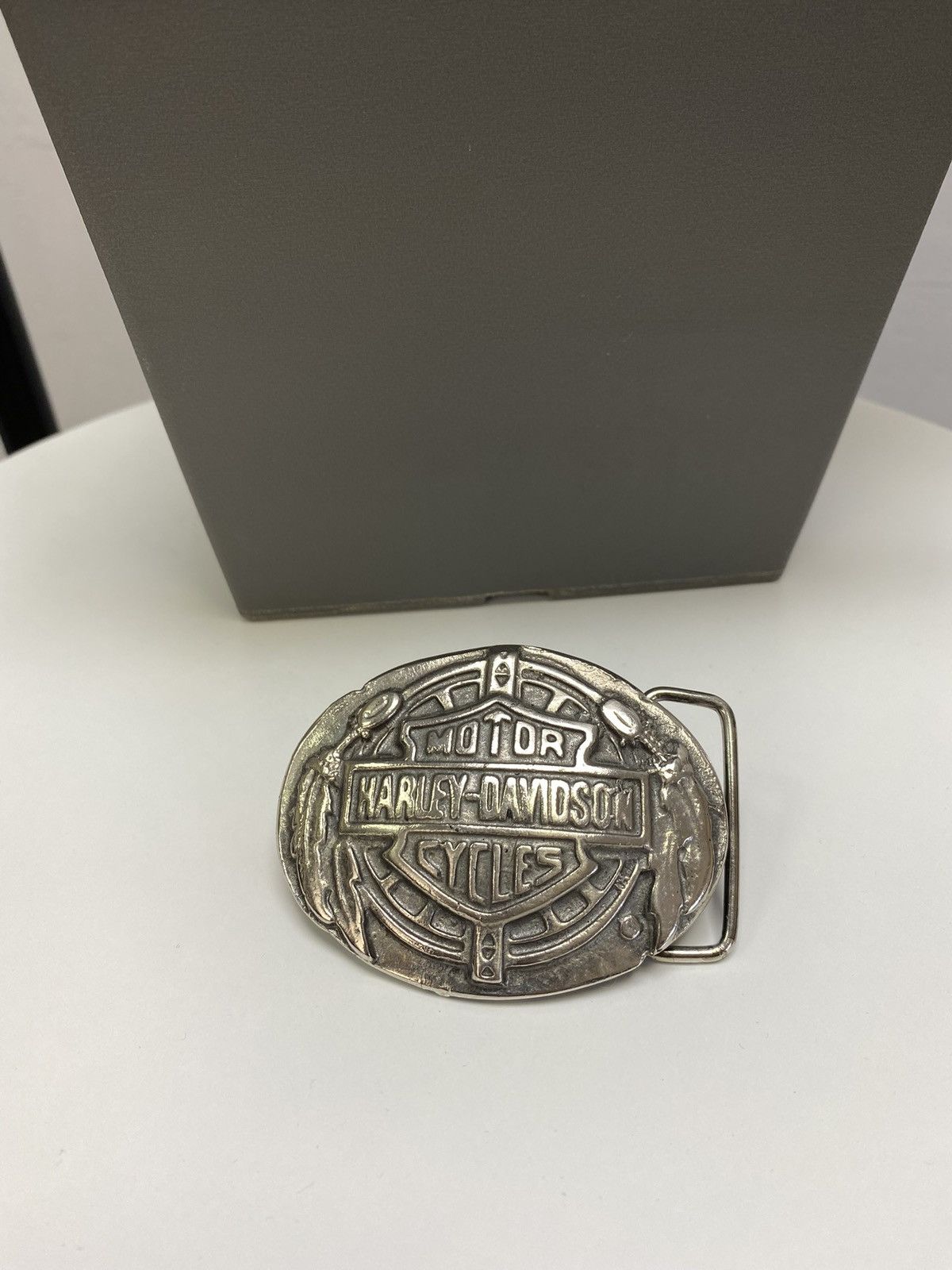 Harley Davidson × Vintage Vintage Harley Davidson Motorcycles Belt Buckle Usa Size ONE SIZE - 3 Thumbnail