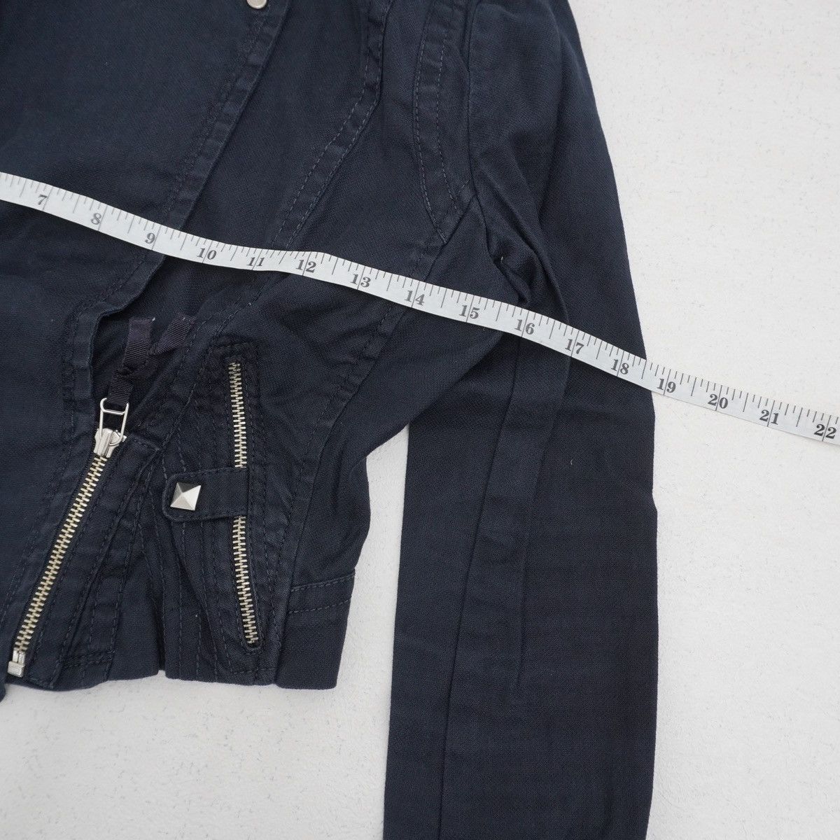 If Six Was Nine VOV Punk Gothic Asymmetrical Light Jacket ifsixwasnine style Size US S / EU 44-46 / 1 - 12 Thumbnail