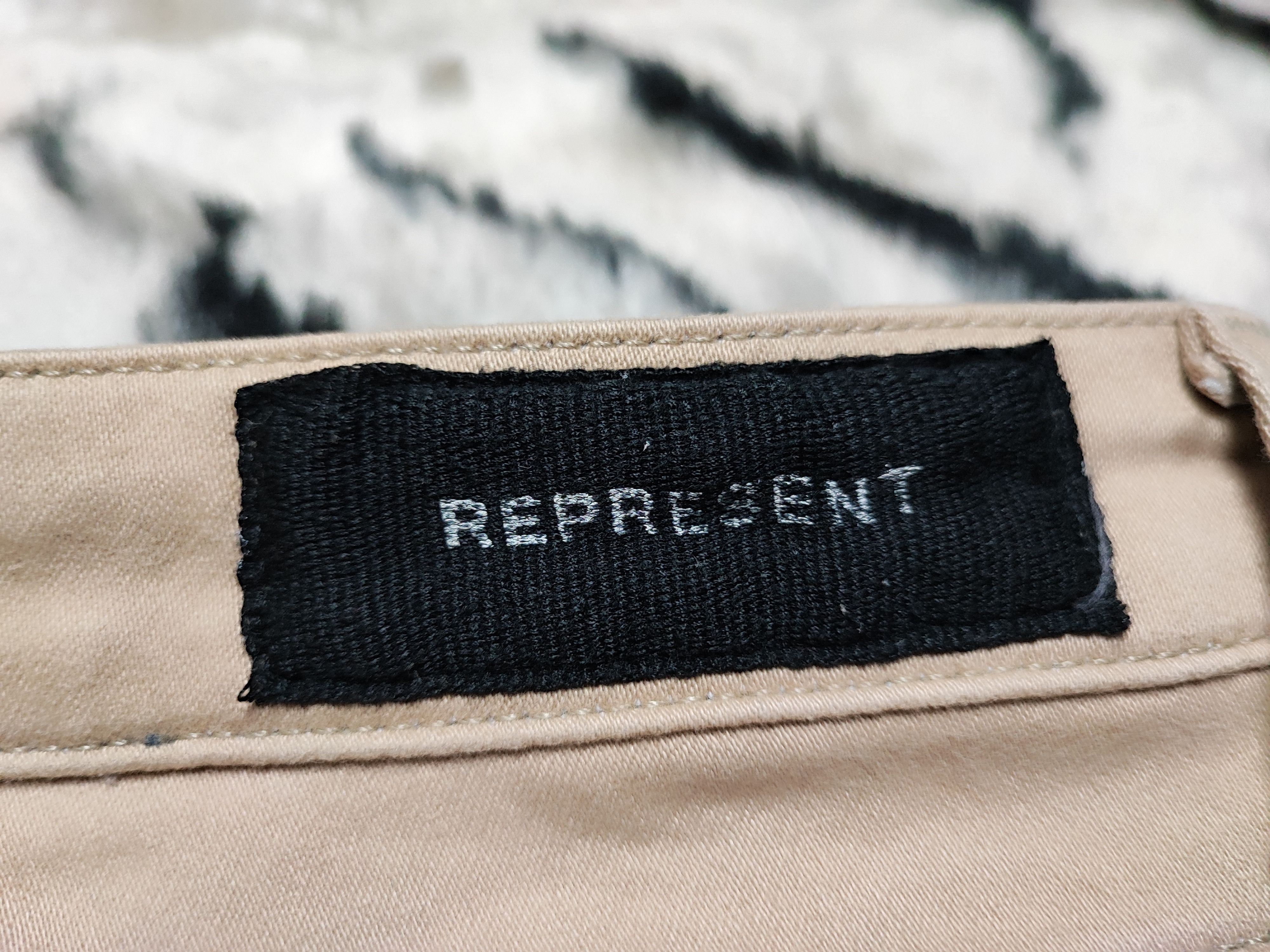 Represent Clo. Represent Brown Cotton Stretch Size US 30 / EU 46 - 20 Thumbnail