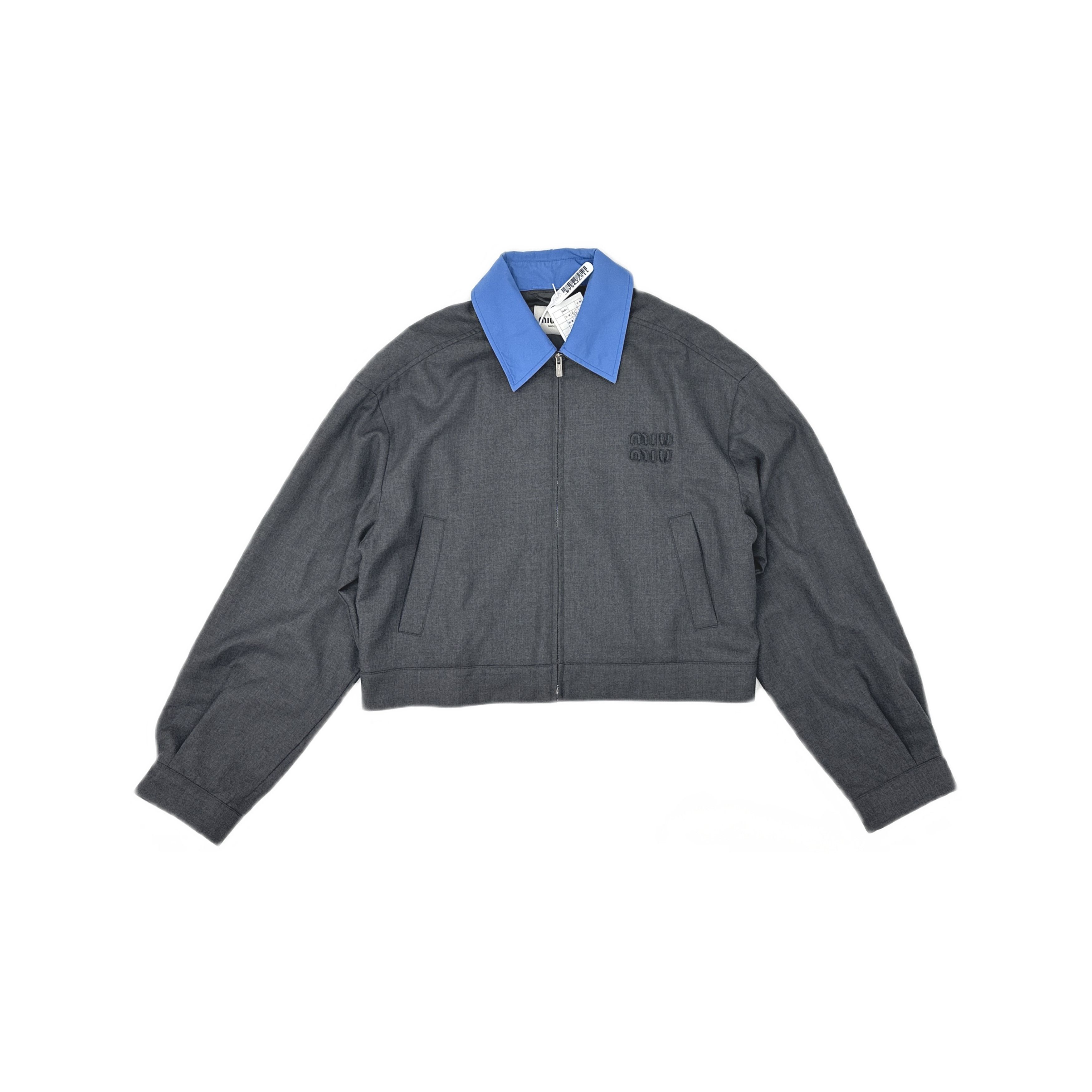 Miu Miu Miu Miu Wool Zip Jacket Size IT 40 | Grailed