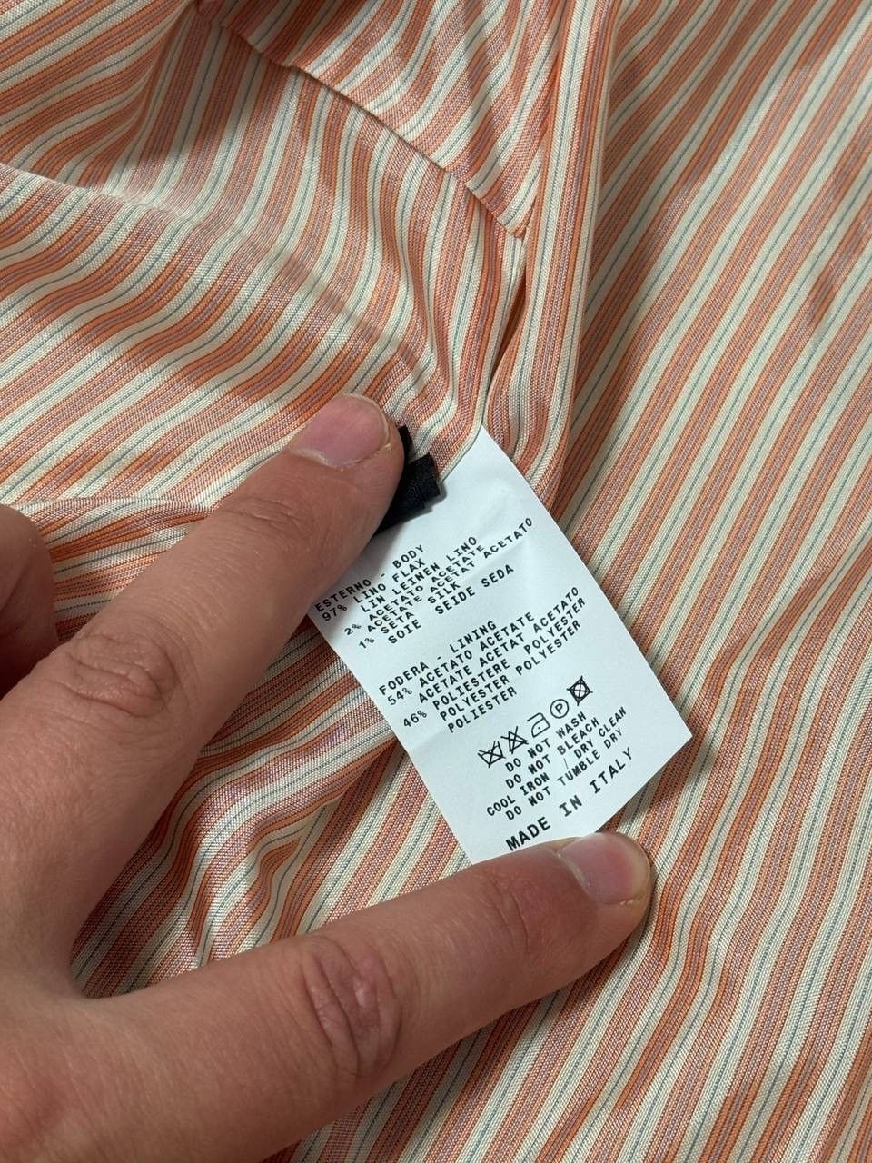 Etro Etro Linen Coat Size S / US 4 / IT 40 - 18 Thumbnail