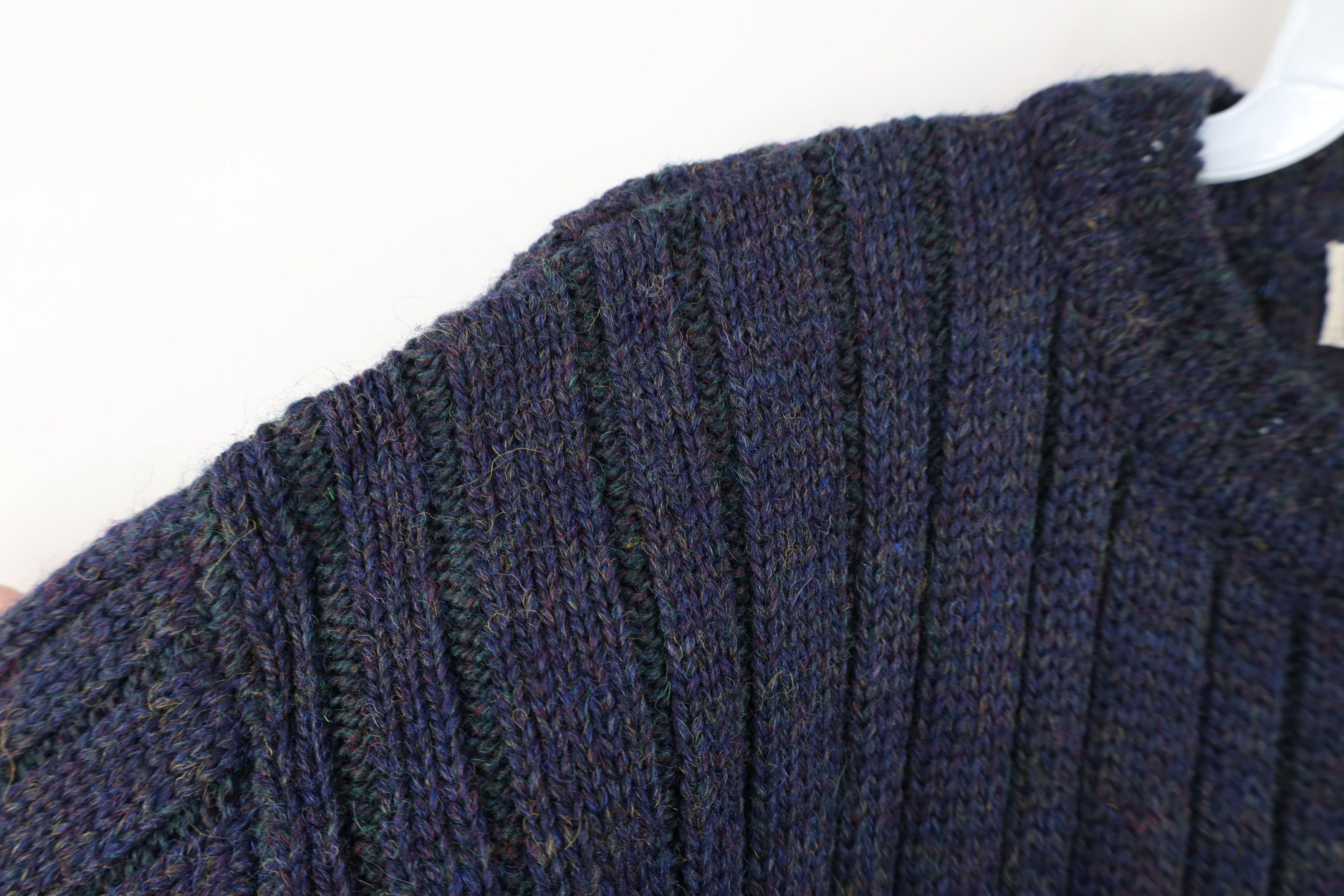 L.L. Bean Vintage 70s LL Bean Wool Ribbed Knit Crewneck Sweater Size US M / EU 48-50 / 2 - 6 Thumbnail