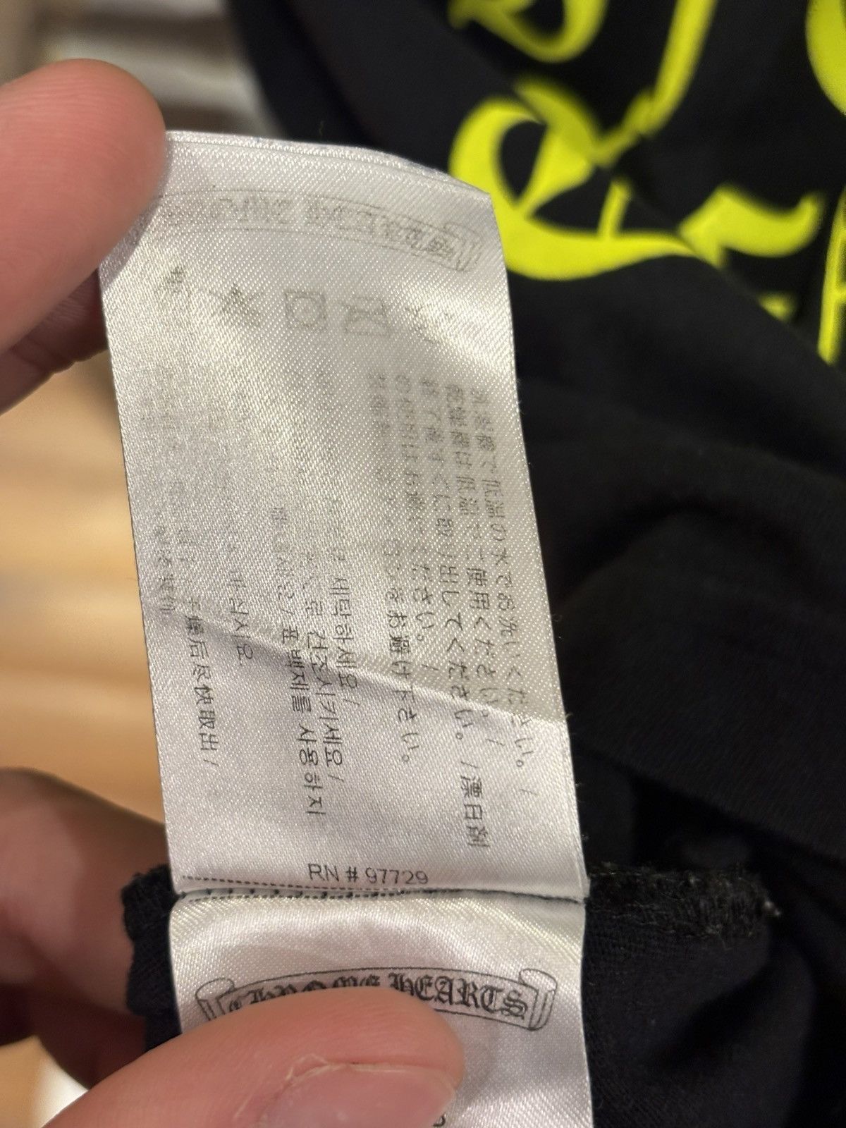 Chrome Hearts Chrome Hearts Eye Chart Tee Size US L / EU 52-54 / 3 - 9 Thumbnail