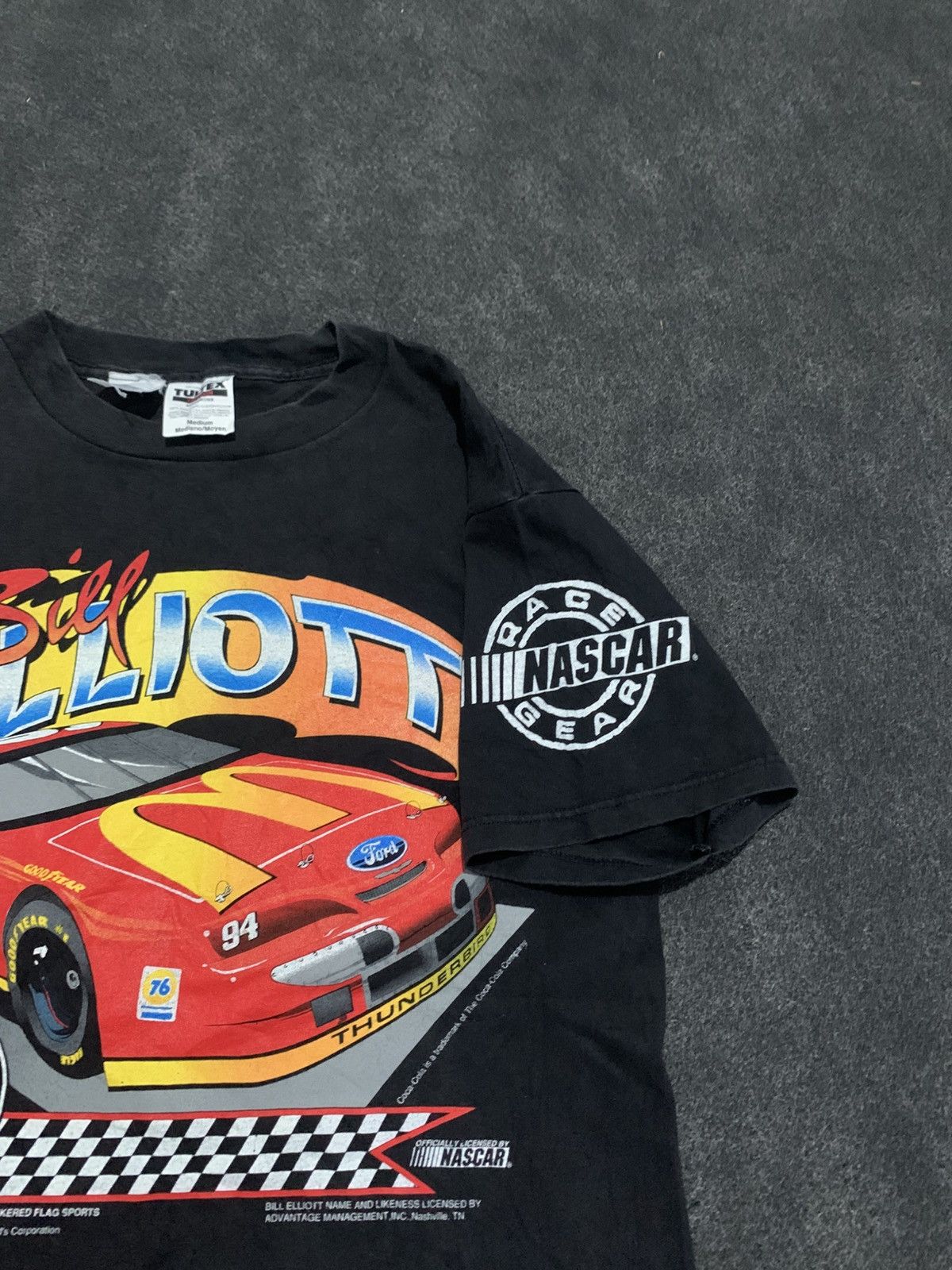 NASCAR Vintage 1995 Bill Elliott McDonald's Racing Team NASCAR Tee Size US M / EU 48-50 / 2 - 6 Thumbnail