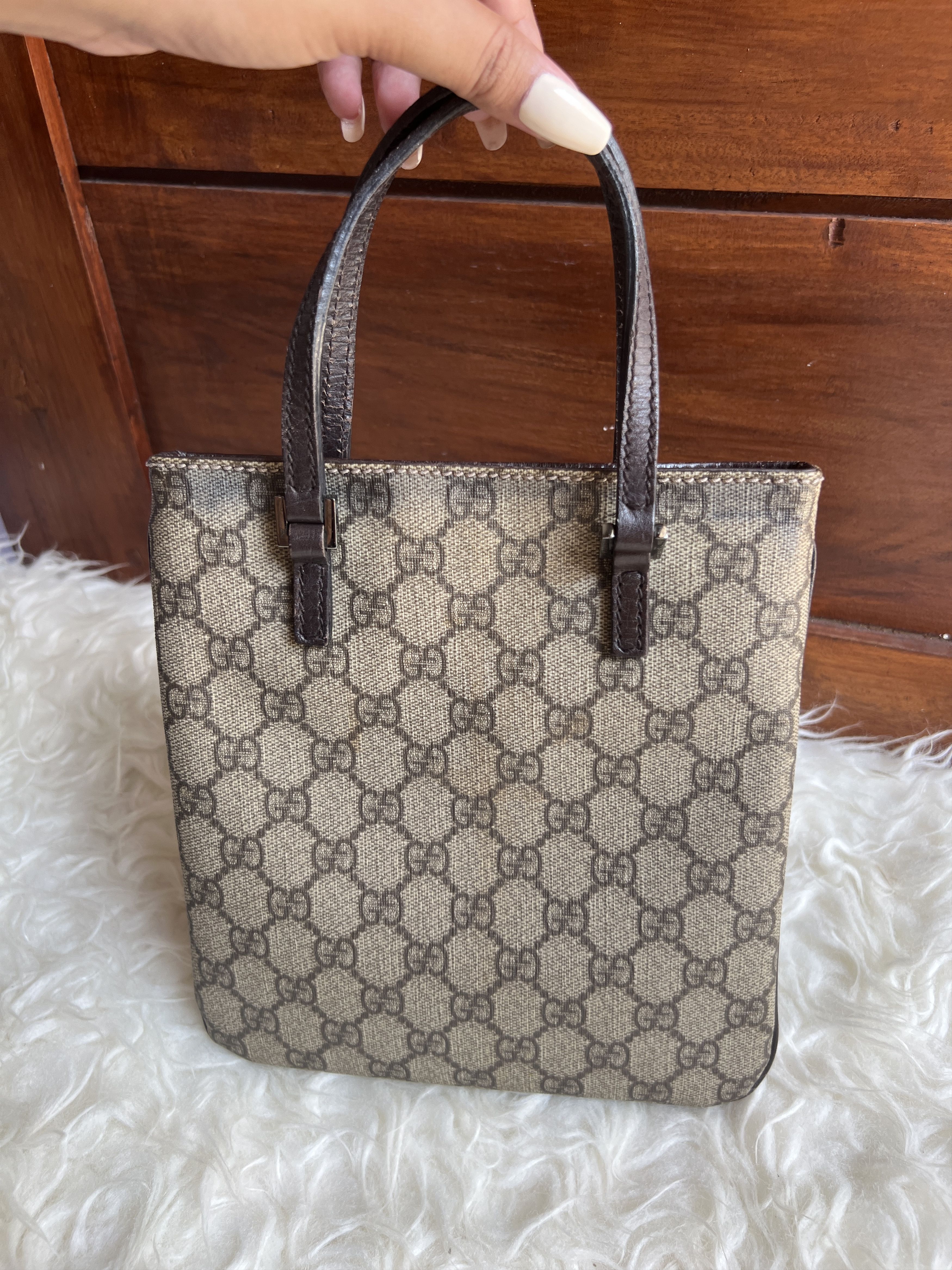 Gucci Authentic Rare Gucci GG Canvas Mini Tote Bag Size ONE SIZE - 2 Thumbnail