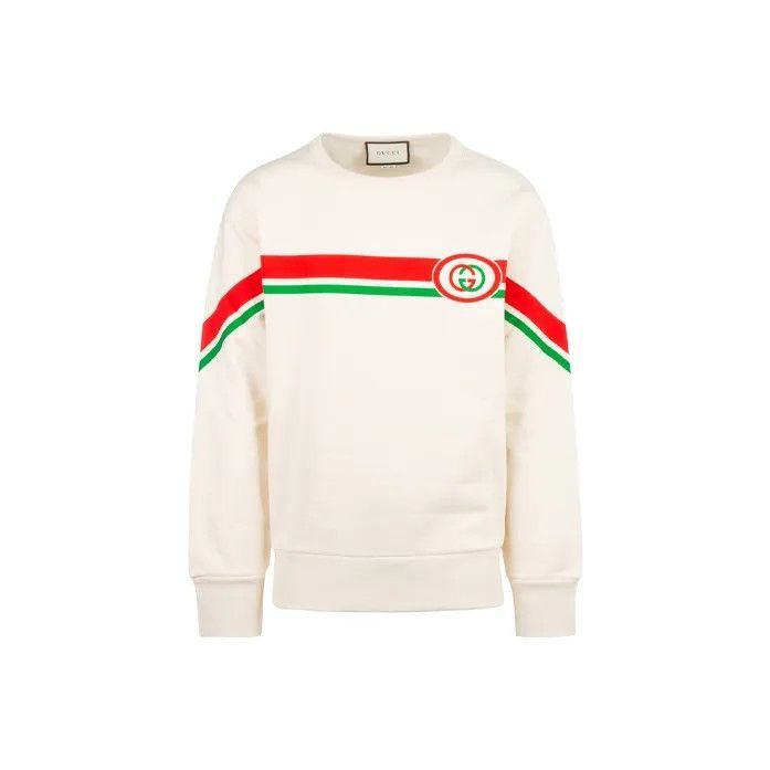 Gucci Gucci Gucci Stripe Pattern Long Sleeve Sweatshirt -2506 Size US S / EU 44-46 / 1 - 1 Thumbnail