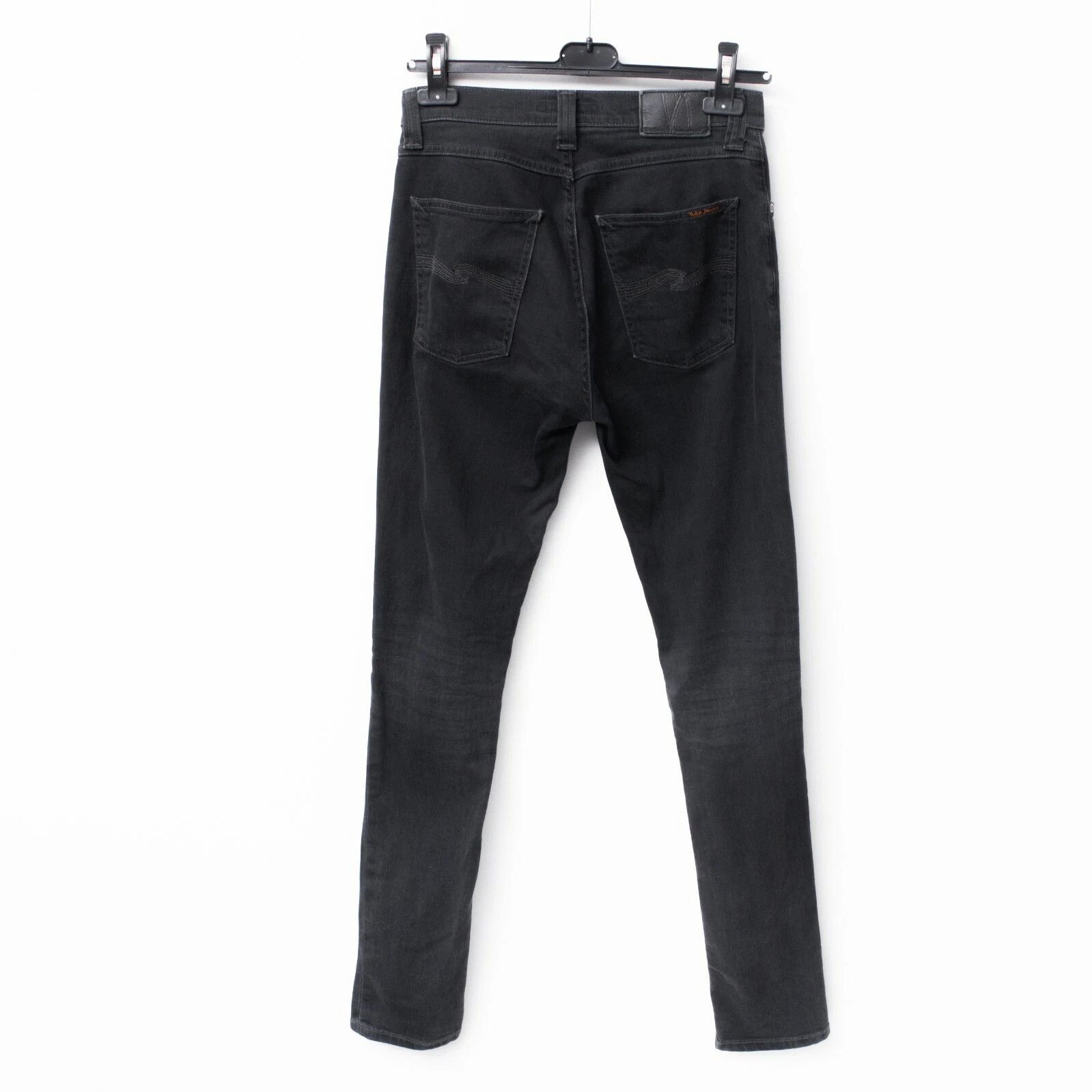 Nudie Jeans Women's W29 L32 Skinny High Rise Trousers Slim Stretch Size 29" - 4 Thumbnail