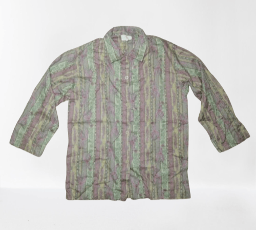 Etro × Vintage Vintage Etro pajama button up shirt Size L / US 10 / IT 46 - 1 Thumbnail