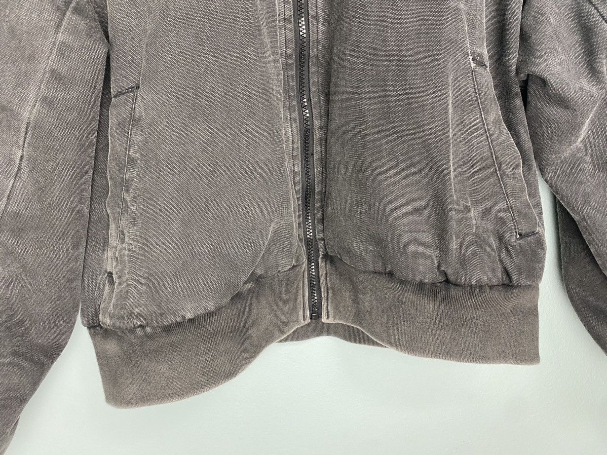 Yeezy Yeezy Season 4 Bomber Canvas Jacket Grey Small Made In Italy Size US S / EU 44-46 / 1 - 8 Thumbnail