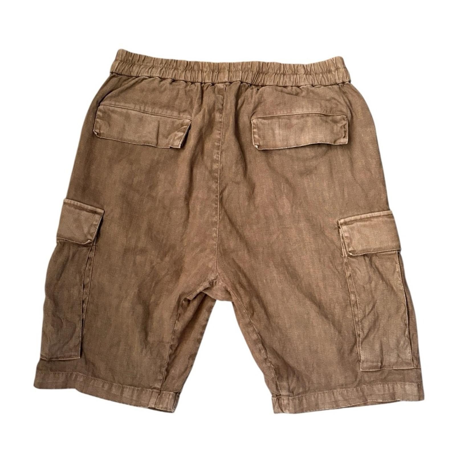 Vince Vince Linen/Cotton Brown Cargo Shorts Size Small Size US 30 / EU 46 - 4 Thumbnail