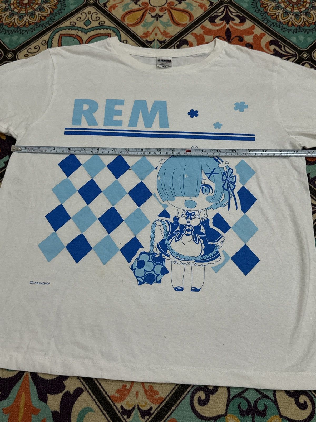 Anime Re:Zero Rem Anime Character Weeb Tshirt Size US M / EU 48-50 / 2 - 9 Thumbnail