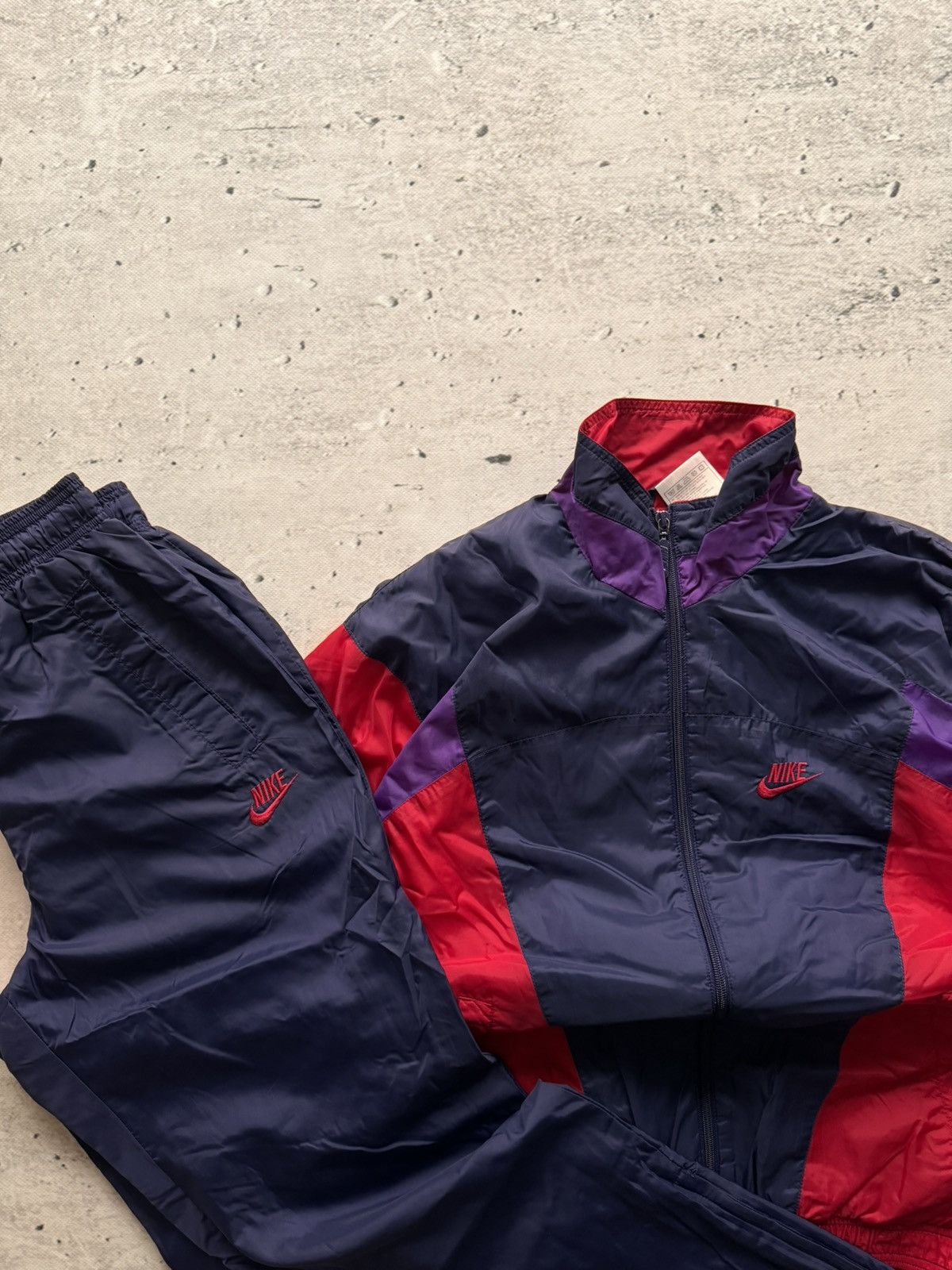 Nike × Vintage NIKE VINTAGE OVERSIZE DRIL TRACK SUIT Y2k Size US S / EU 44-46 / 1 - 3 Thumbnail