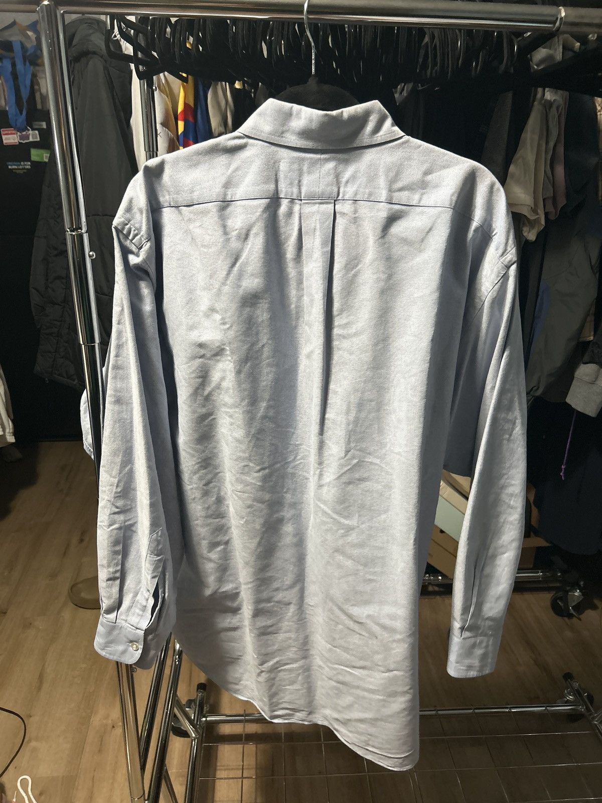 Polo Ralph Lauren Ralph Lauren Sky Blue Yarmouth Button Up 3XL Size US XXL / EU 58 / 5 - 5 Thumbnail
