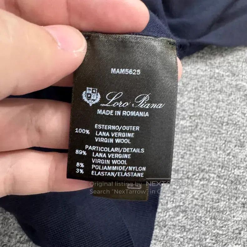 Loro Piana Loro Piana Wool Long Sleeve Size US S / EU 44-46 / 1 - 4 Thumbnail