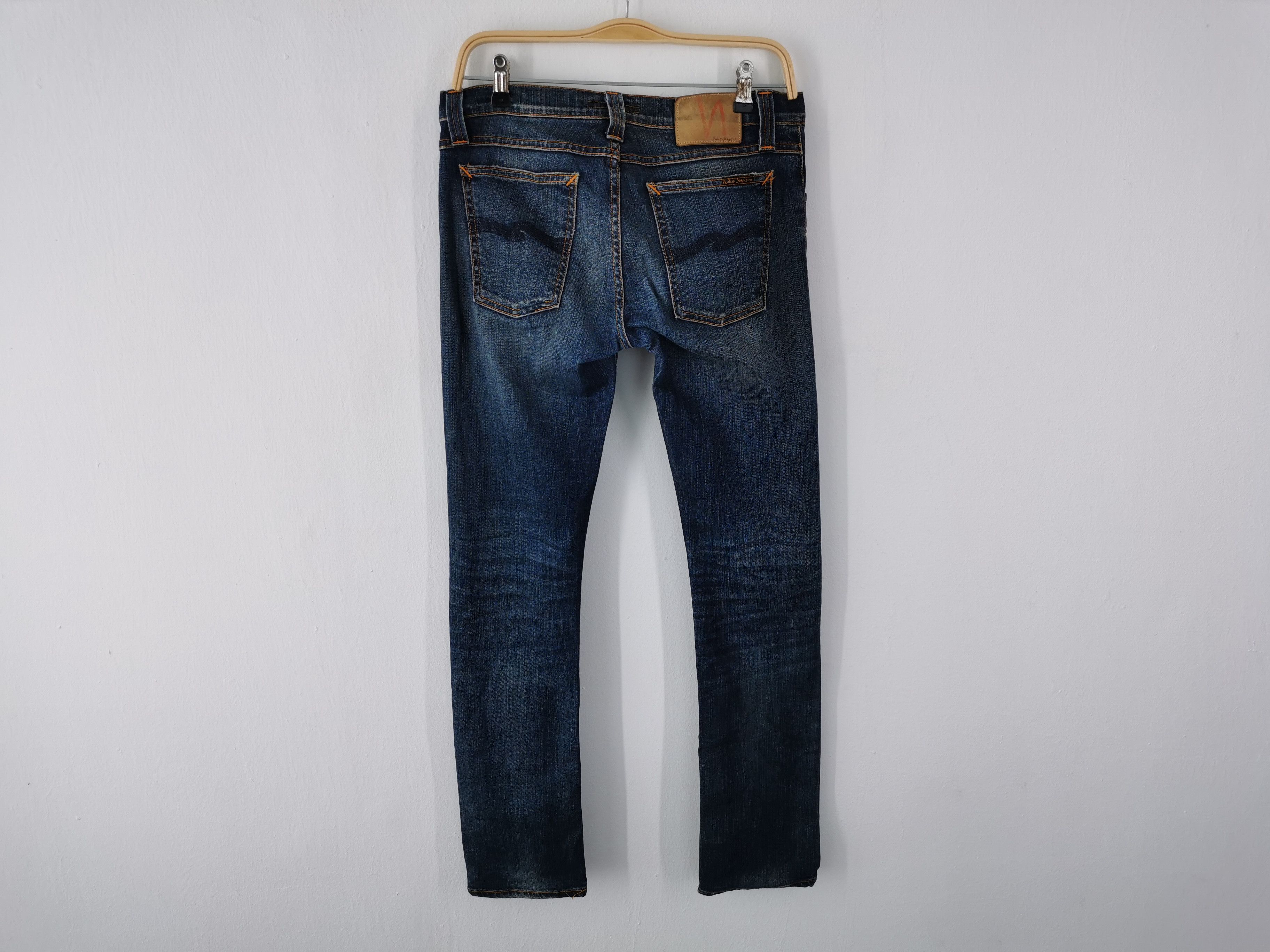 Nudie Jeans Distressed Nudie Jeans Made In Italy Denim Pants Size 31 Size US 31 - 2 Thumbnail