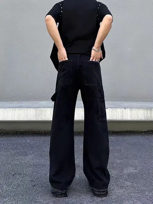 Japanese Brand High Street Vintage Double Knee Ripped Lumberjack Jeans Size US 30 / EU 46 - 5 Thumbnail