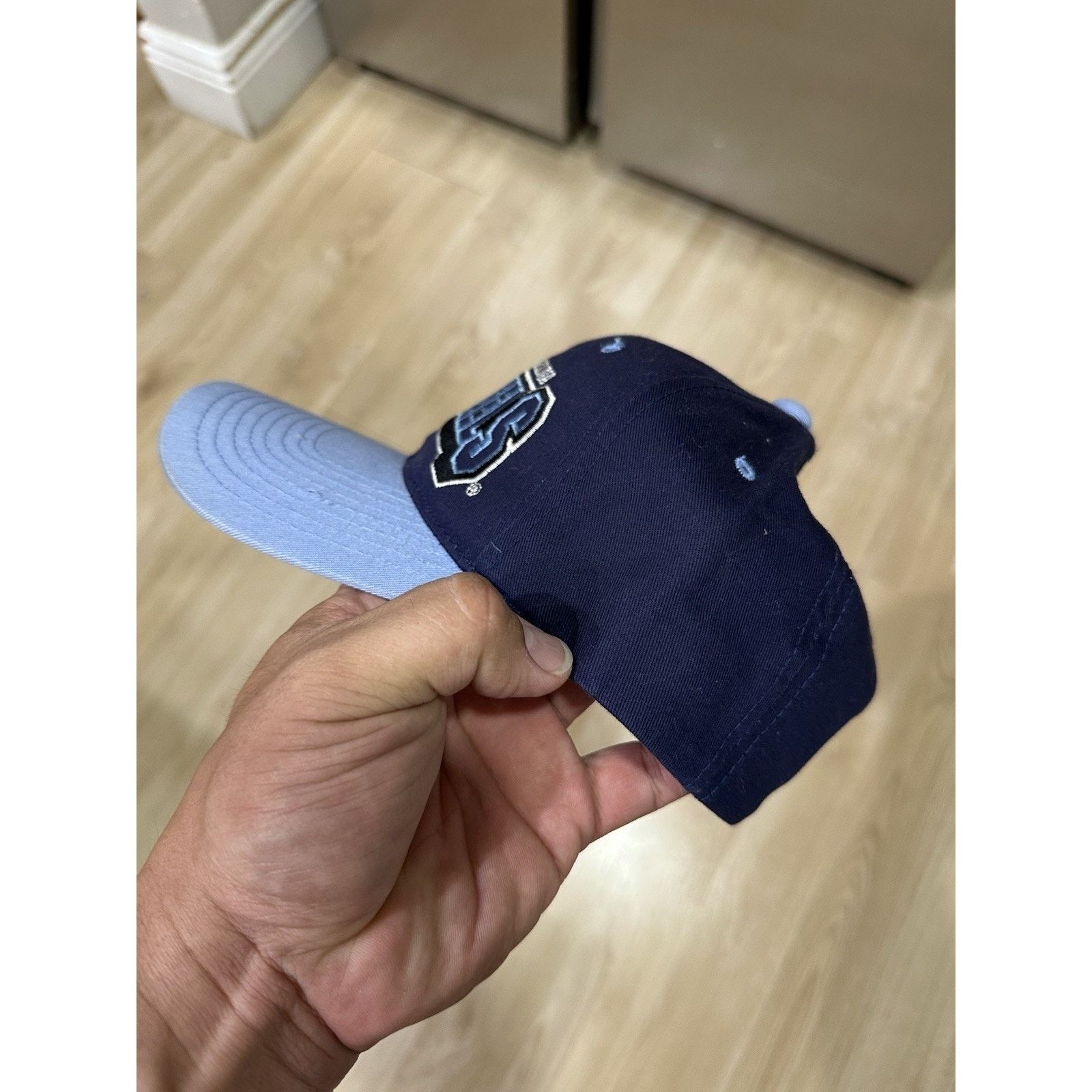 Signatures Tar Heels Carolina Hat Signatures Snapback Cap Blue Size ONE SIZE - 4 Thumbnail