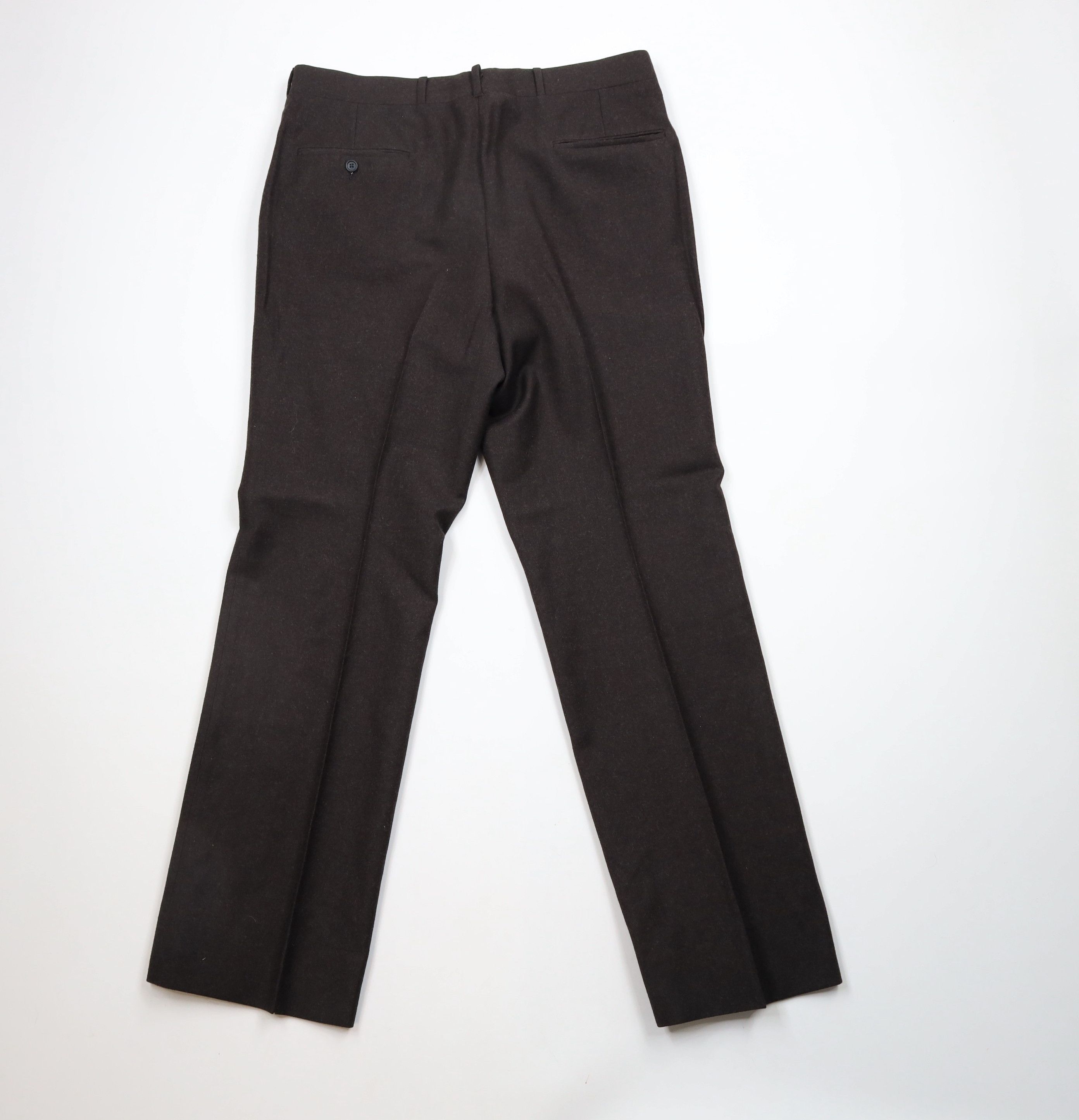 Vintage Vintage 60s 70s Streetwear Wide Leg Chino Pants Brown USA Size US 36 / EU 52 - 9 Thumbnail