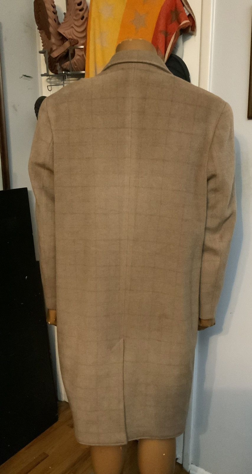 Designer × Vintage Vintage Oxford 100% Mohair Di Lusso Italy Overcoat Coat Size US M / EU 48-50 / 2 - 11 Thumbnail