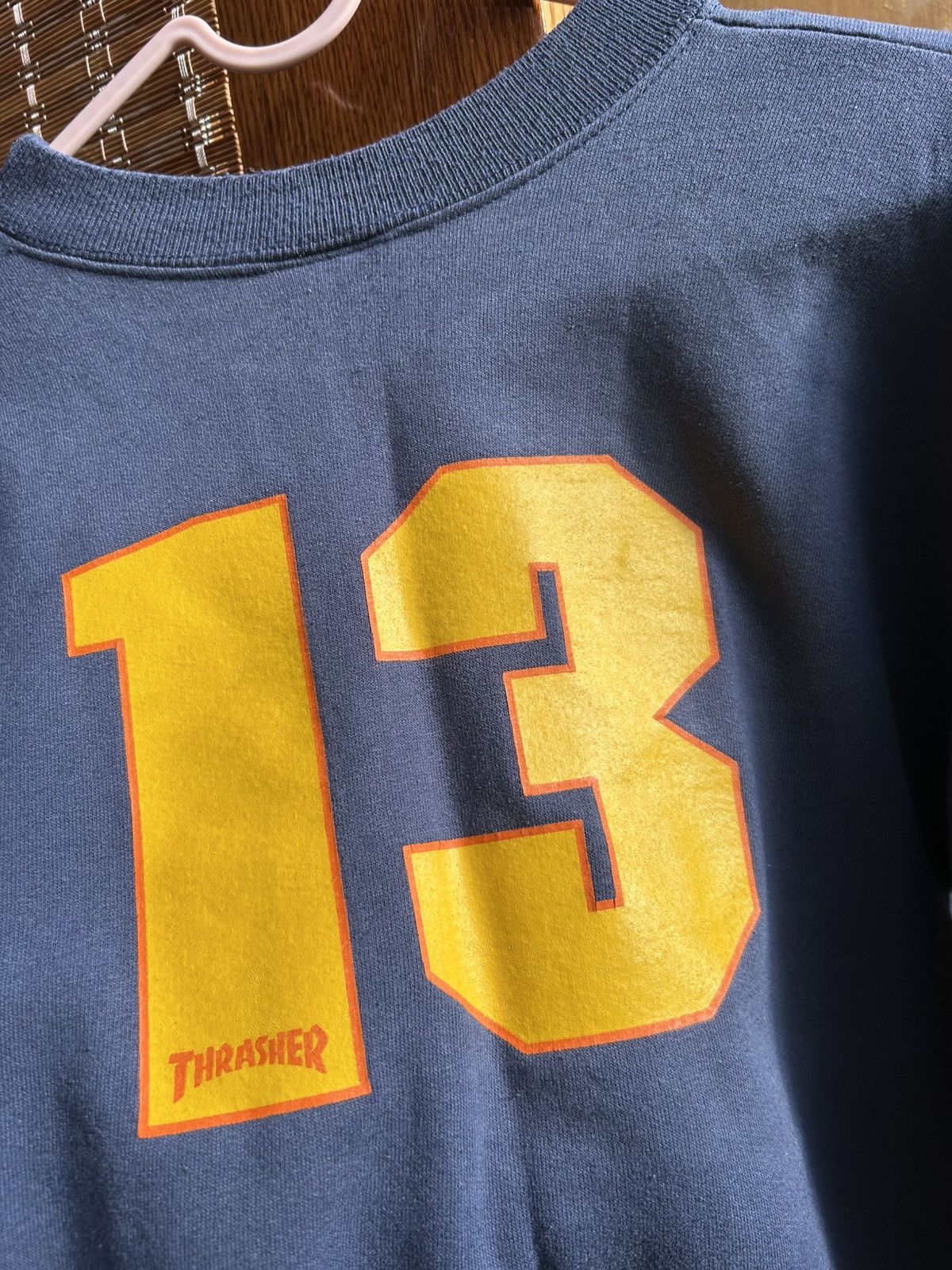 Thrasher 90’s Thrasher Magazine 13 San-Francisco Stained Sweatshirt Size US S / EU 44-46 / 1 - 4 Thumbnail