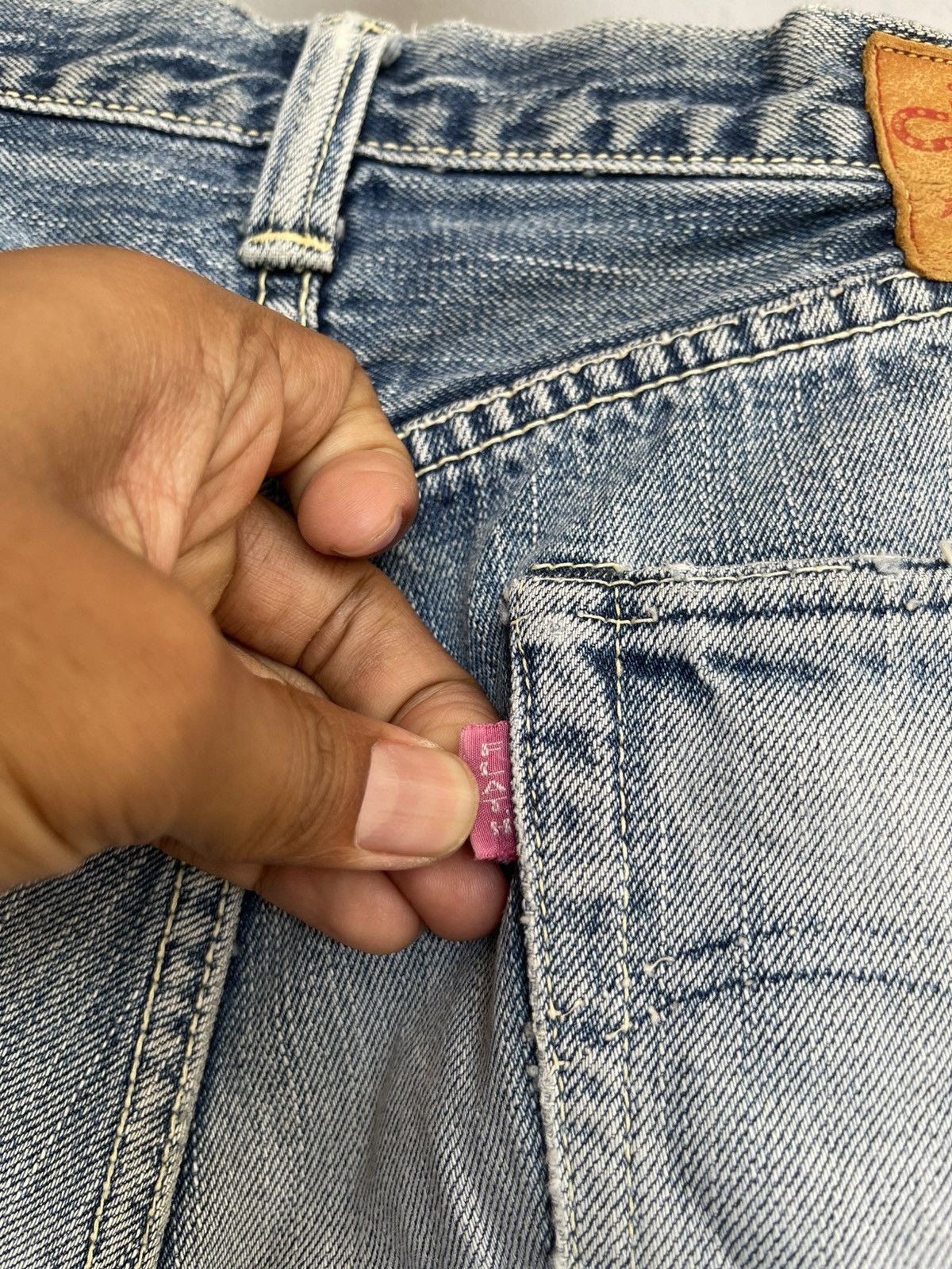 The Flat Head Vintage Distressed Selvedge The Flat Head Denim Size US 32 / EU 48 - 11 Thumbnail