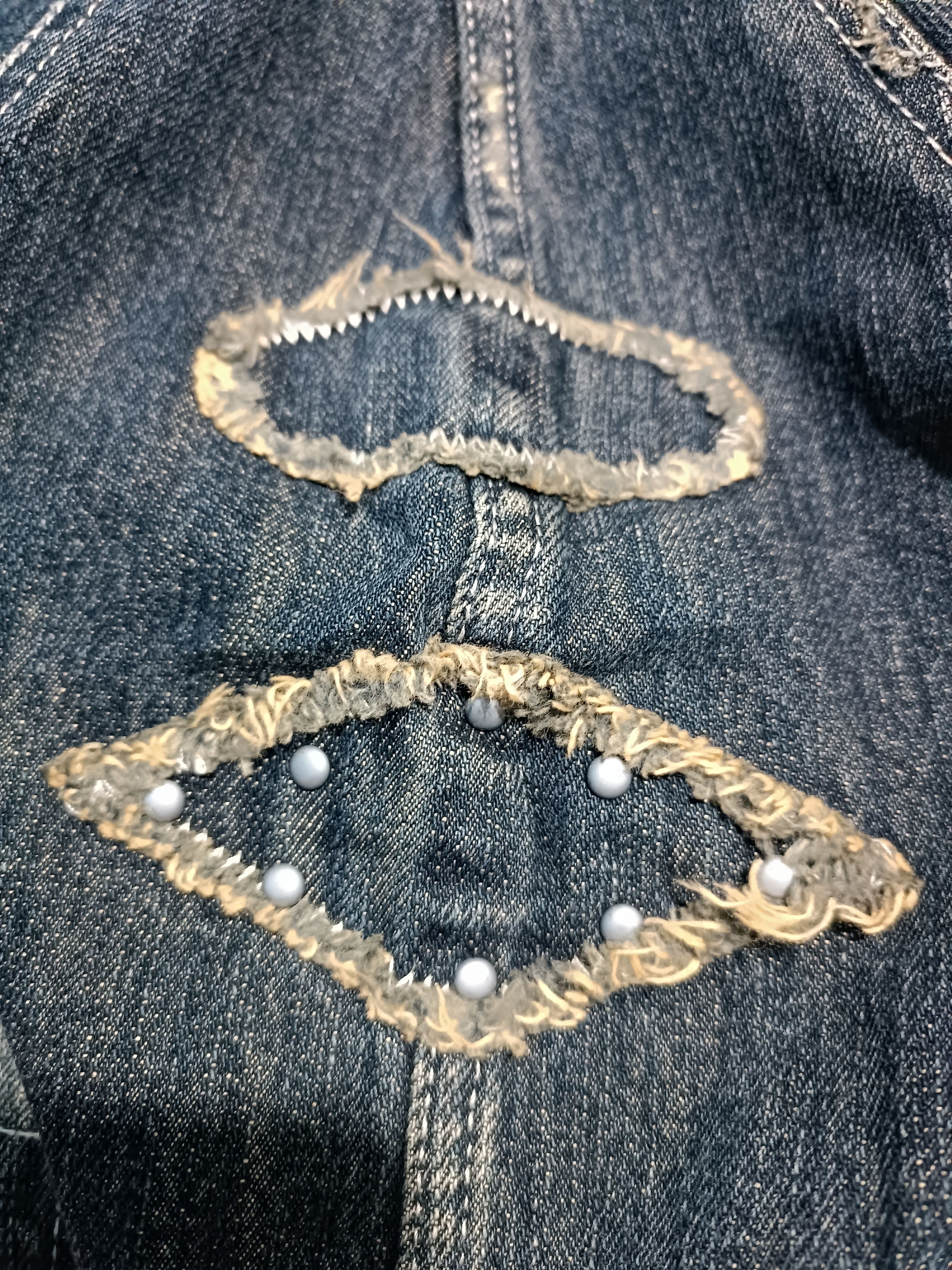 Japanese Brand Vintage Denim Biker Jean Jacket Size US M / EU 48-50 / 2 - 6 Thumbnail