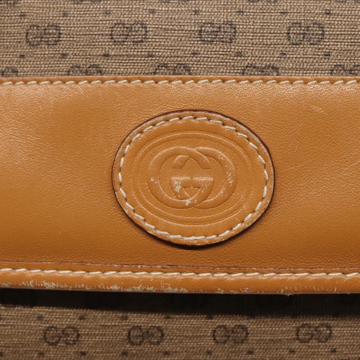Gucci GUCCI Micro GG Supreme Shoulder Bag Pvc Beige Gold 004 89 Size ONE SIZE - 14 Thumbnail