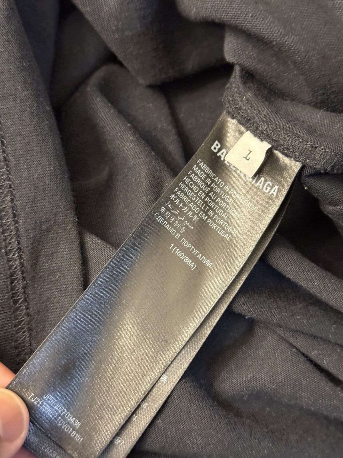 Balenciaga Balenciaga “www.balenciaga.com” Long Sleeve Shirt Size XXL/S Size US S / EU 44-46 / 1 - 8 Thumbnail