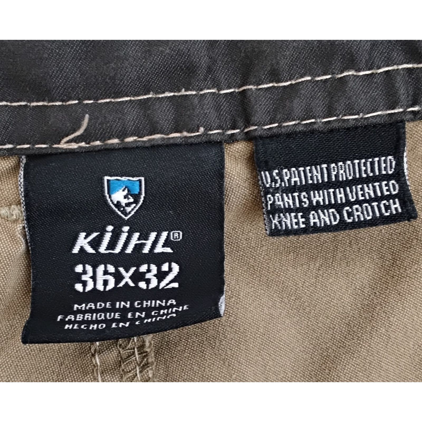 Kuhl Kuhl Double Front Cargo pants Men's 36x32 Brown Vented Size US 36 / EU 52 - 8 Thumbnail