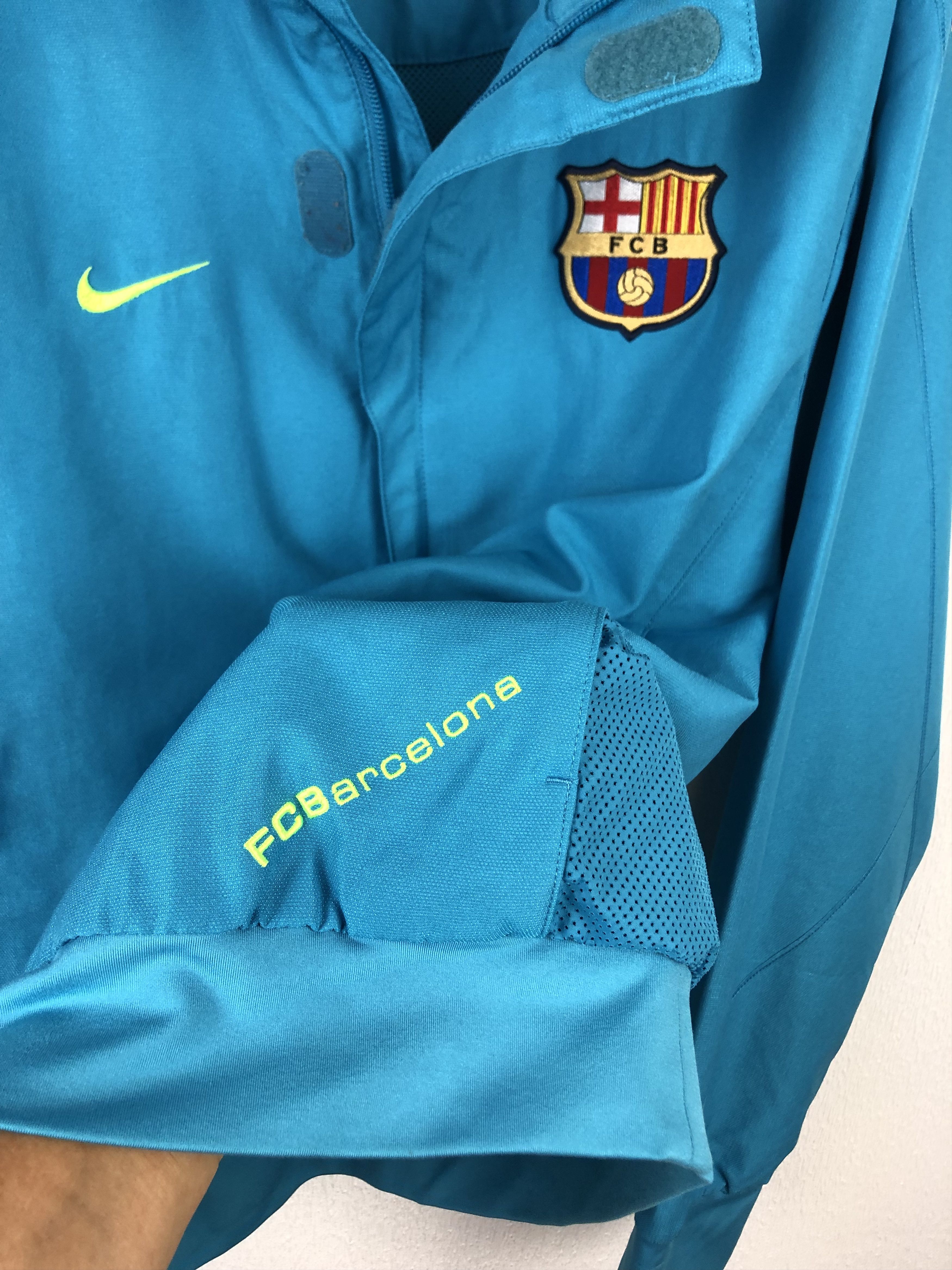 Nike Vintage Nike Barcelona Football Jacket Soccer Track Top Size US M / EU 48-50 / 2 - 5 Thumbnail