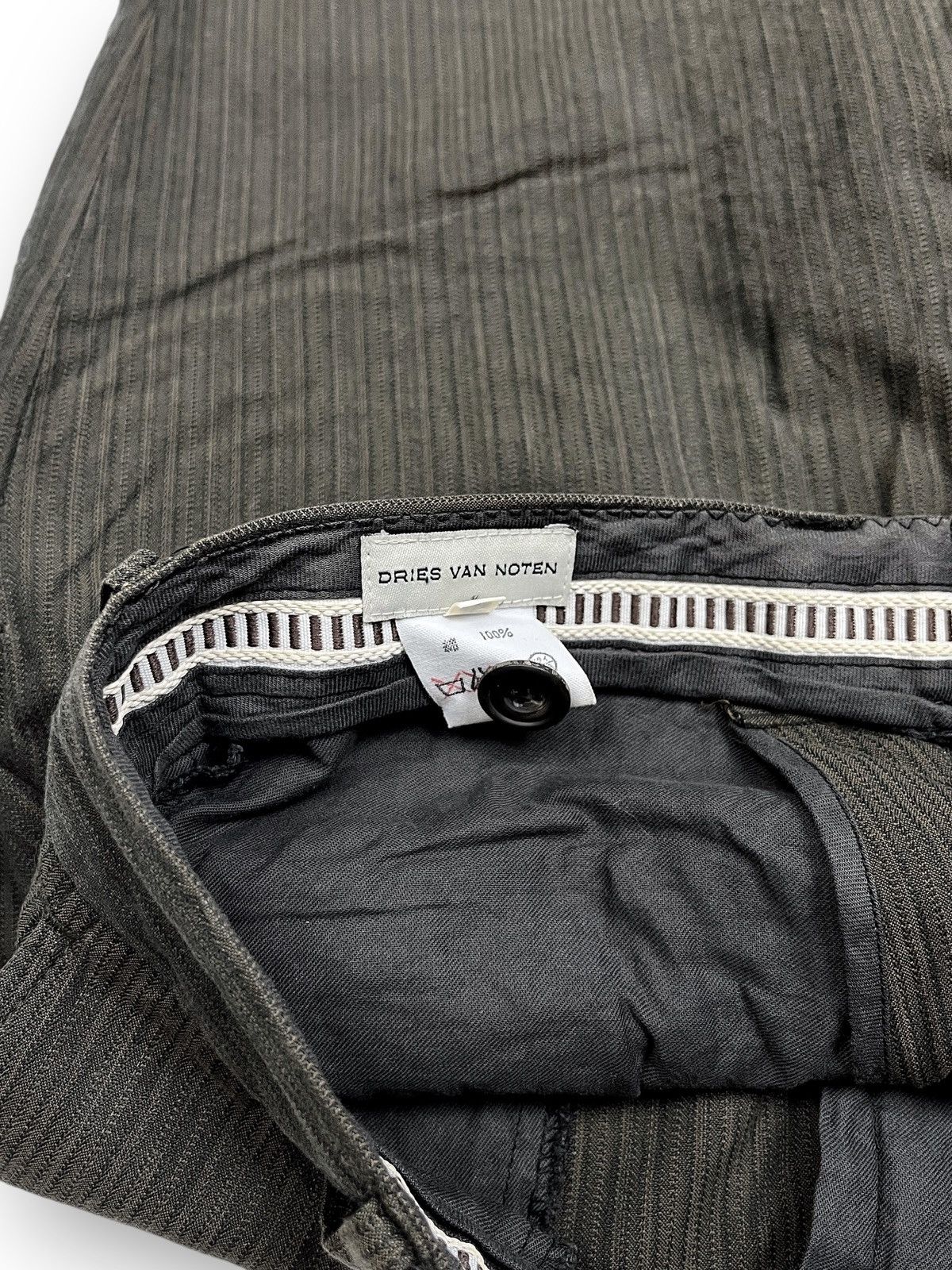 Dries Van Noten Dries Van Noten Maden In Japan Striped Trousers Size US 28 / EU 44 - 7 Thumbnail