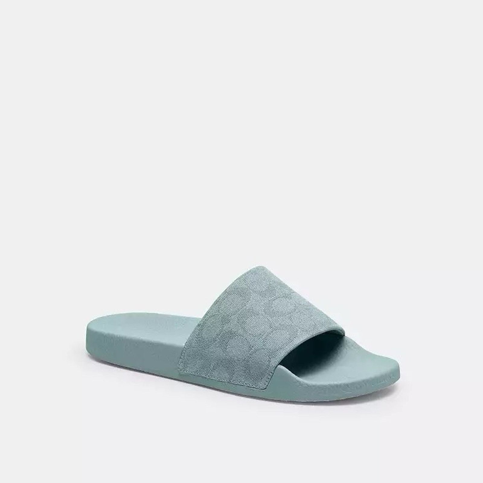 Coach New Coach women Udele Sport Slide Jacquard CDM17 Sea Mist Size US 8 / EU 41 - 4 Thumbnail