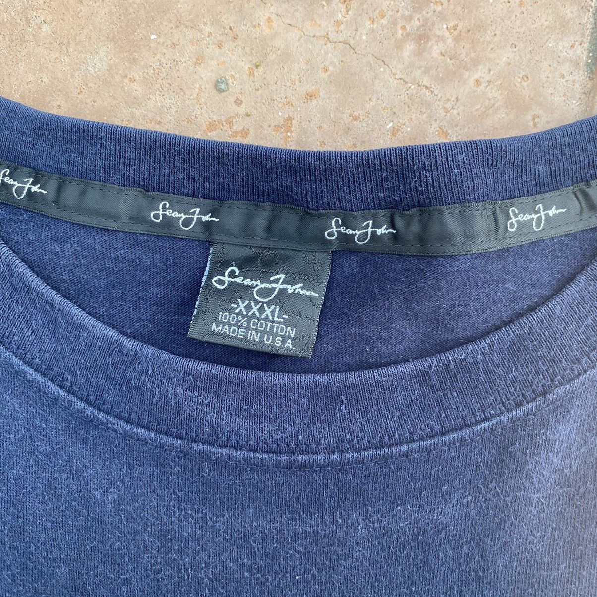 Sean John Vintage Faded Y2K Sean John Oversized ERD GRUNGE TEE Size US XXL / EU 58 / 5 - 4 Thumbnail