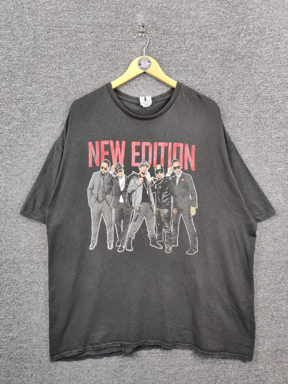 Band Tees Vintage Rap Tees New Edition Tour Tee Tshirt Size US XXL / EU 58 / 5 - 1 Thumbnail