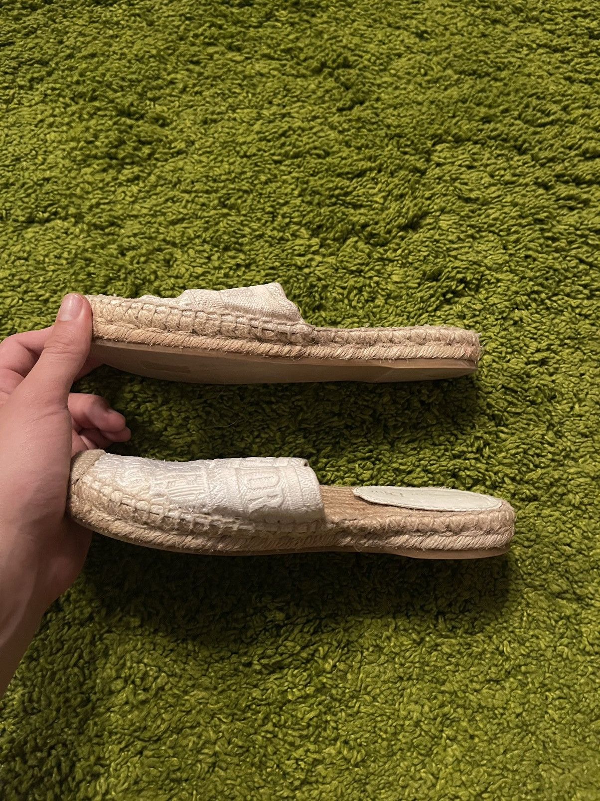 Christian Dior Monsieur × Designer Christian Dior monogram espadrille flats mules Size US 6.5 / IT 36.5 - 6 Thumbnail