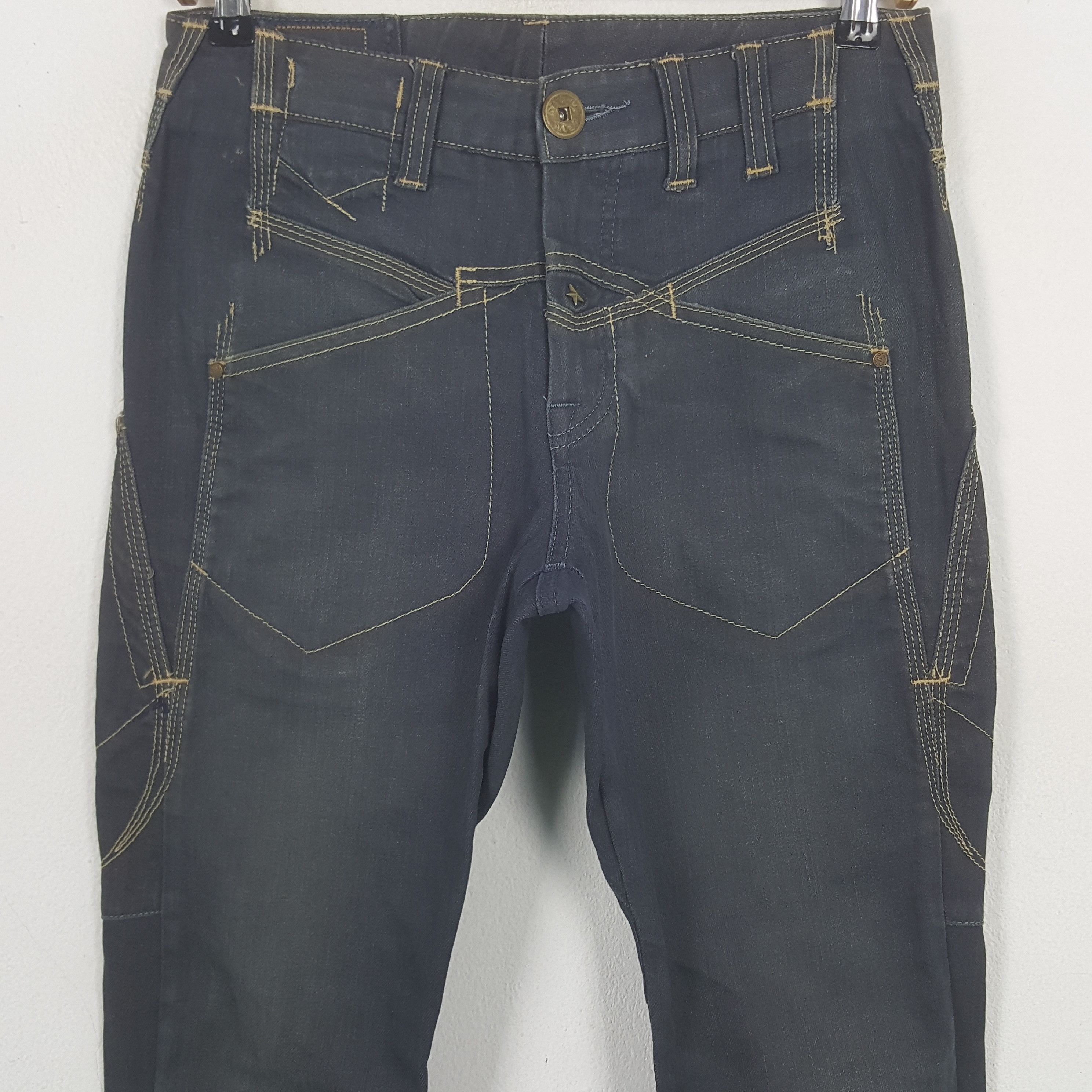 Marithe + Francois Girbaud Vintage Marith Francois Girbaud Designer Denim Jeans RR9 Size US 29 - 2 Thumbnail