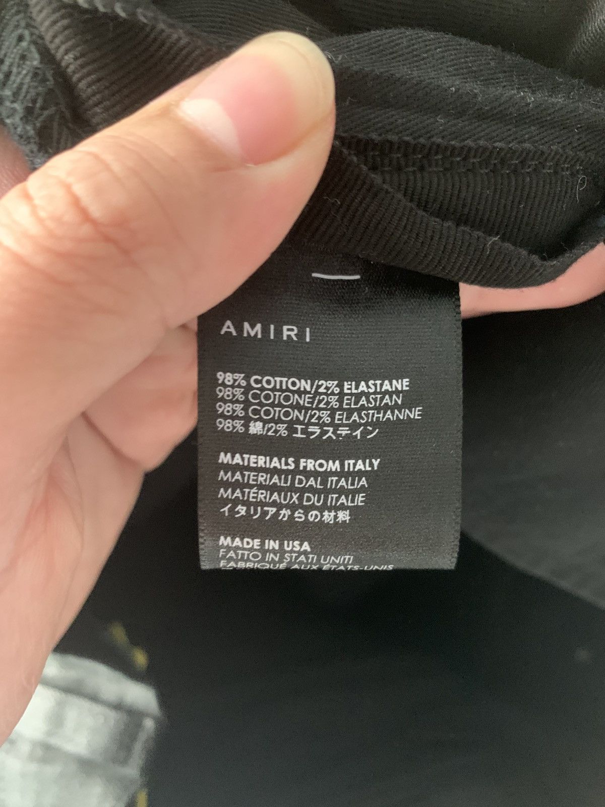 Amiri Amiri Waxed Destroyed Jeans Size US 36 / EU 52 - 7 Thumbnail