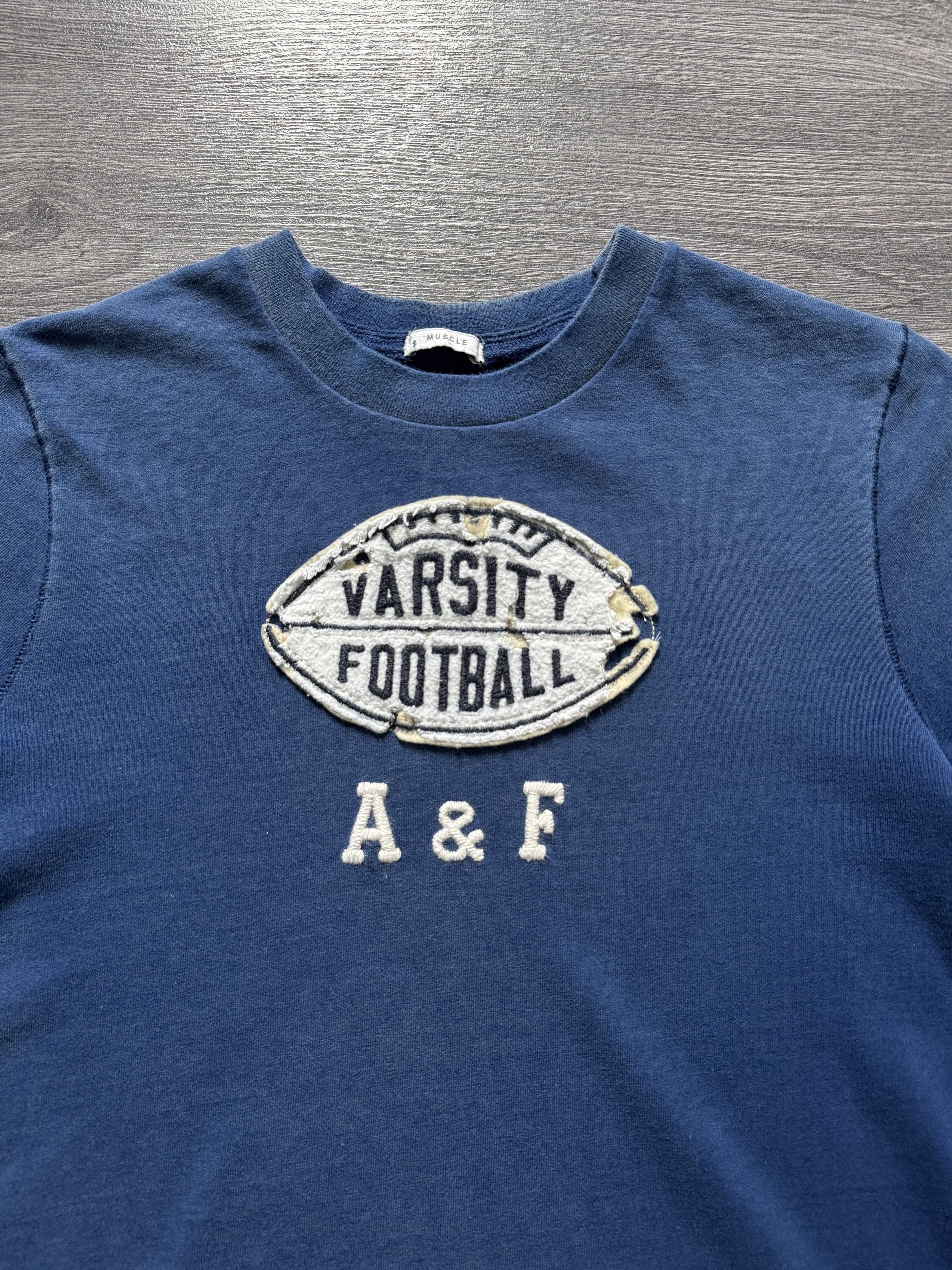 Abercrombie & Fitch Vintage Abercrombie & Fitch Distressed Muscle Tee Size US M / EU 48-50 / 2 - 3 Thumbnail