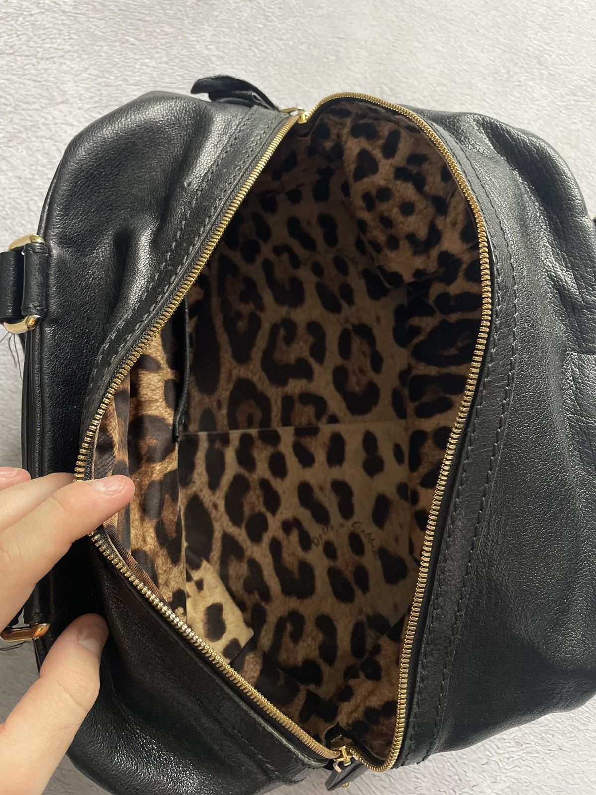 Dolce & Gabbana Dolce&Gabbana Medium Boston Bag Hand Bag Leather Heart Women Size ONE SIZE - 13 Thumbnail