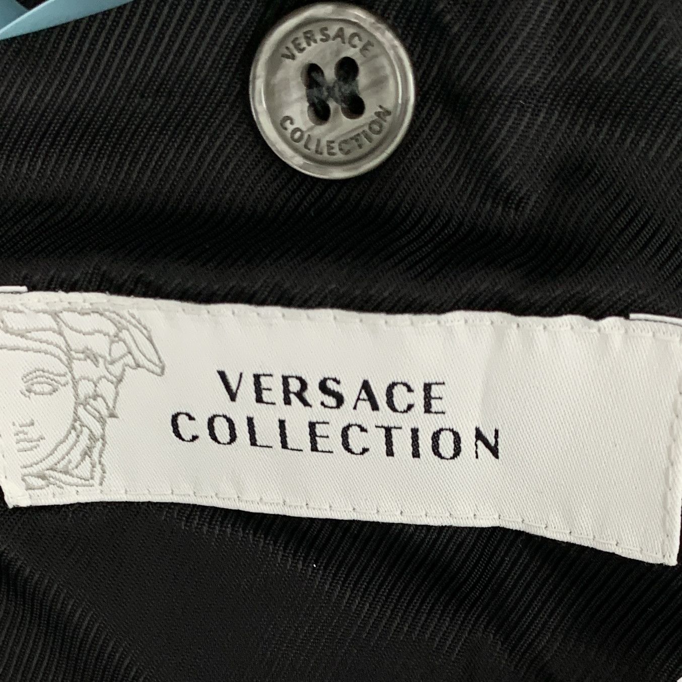 Versace Versace Wool Blazer Grey (50) Size 50L - 5 Thumbnail