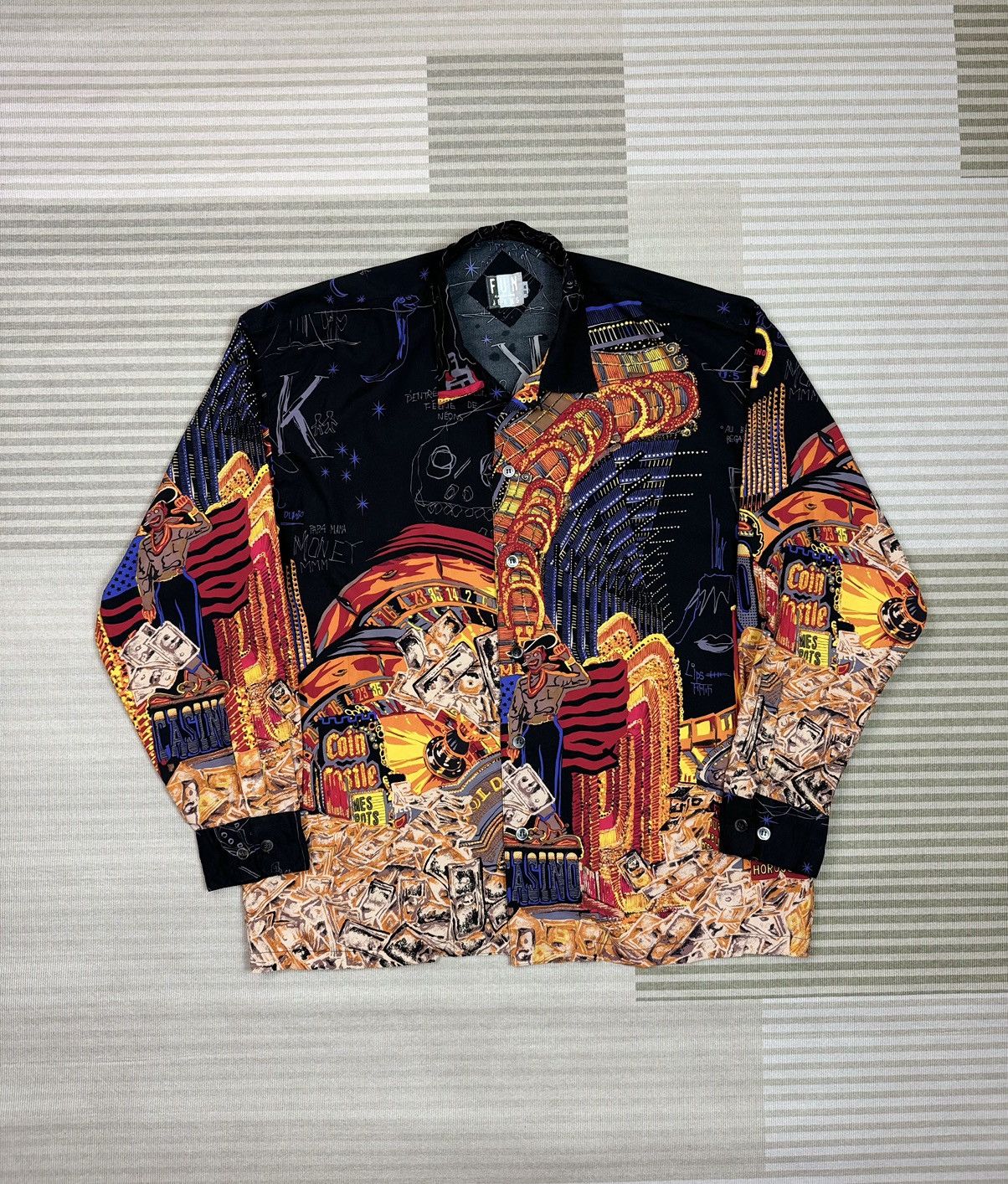 Kansai Yamamoto Kansaiman Yamamoto Button Up Shirt Vintage 90s Size US M / EU 48-50 / 2 - 1 Thumbnail