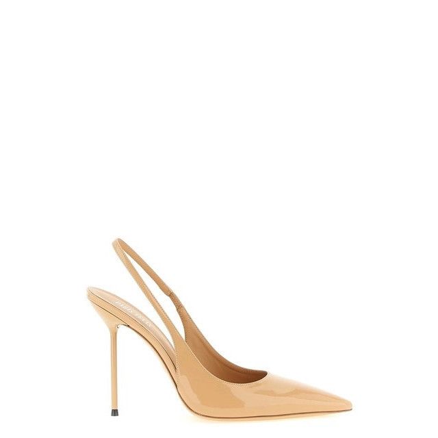 PARIS TEXAS Lidia Honey Patent Leather 105mm Pumps New & Aut