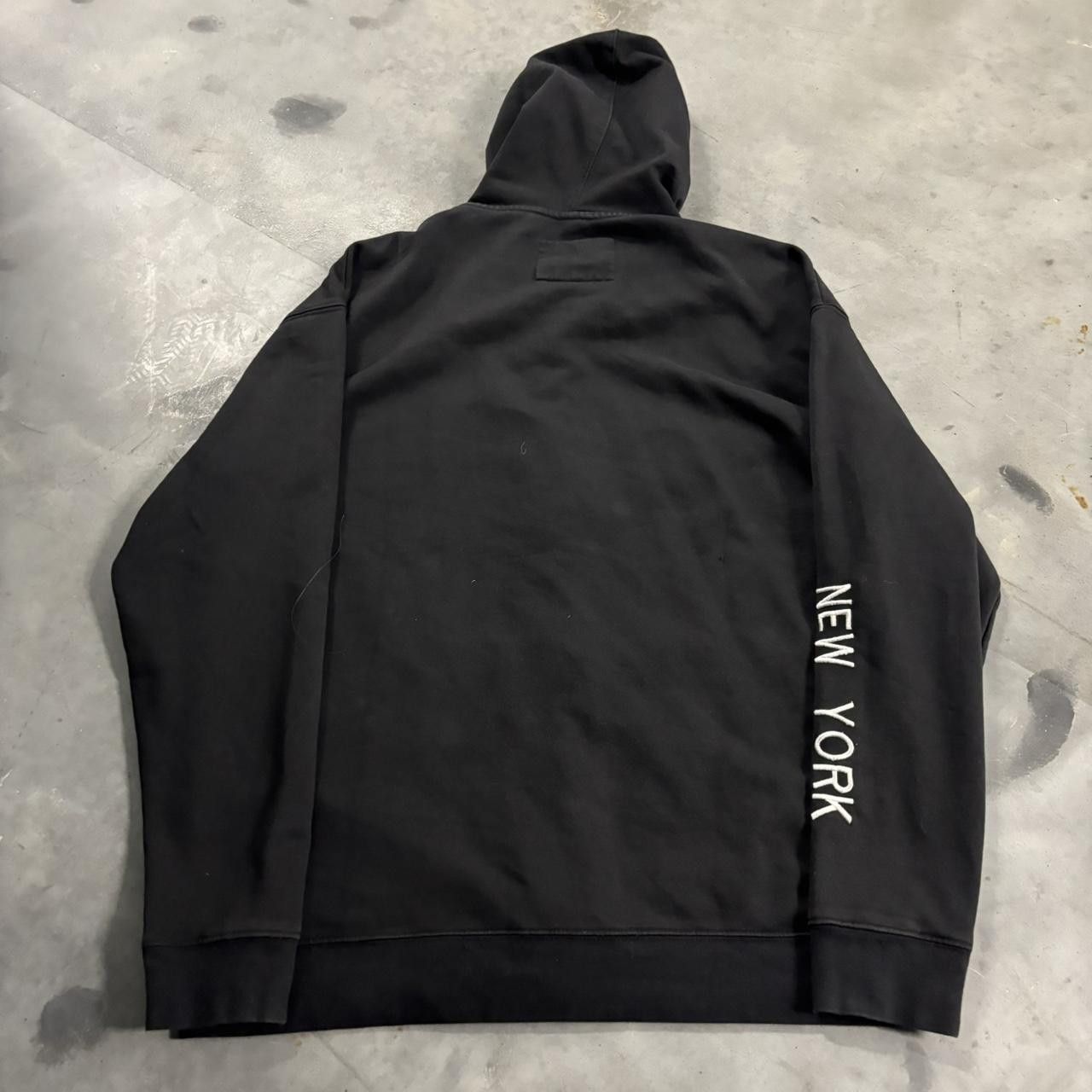 Vintage Crazy Vintage Y2K/2000s Black New York Spellout Streetwear Zip Up Hoodie! Size XL Size US XL / EU 56 / 4 - 5 Thumbnail