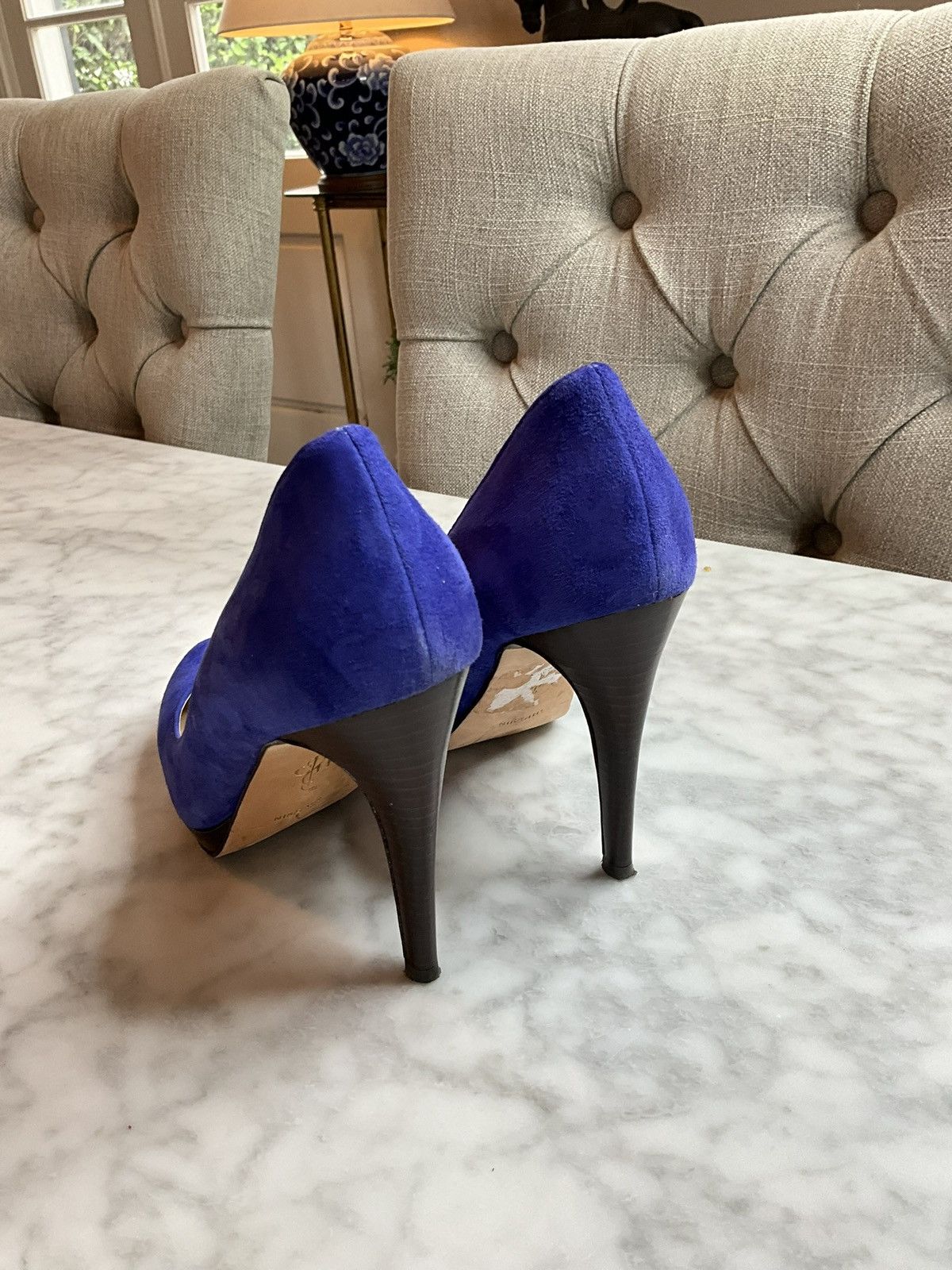 Cole Haan Blue heels - Nike Air soles - Size US 6.5 / IT 36.5 - 2 Thumbnail