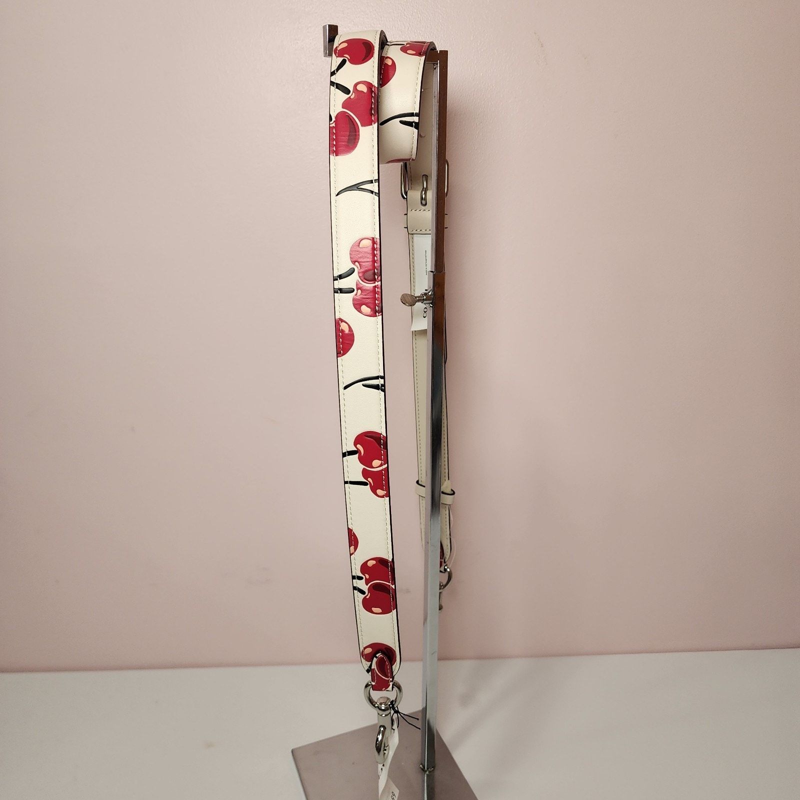 Coach Coach CZ02 Novelty Strap Cherry Print Reversible Crossbody Size ONE SIZE - 2 Thumbnail